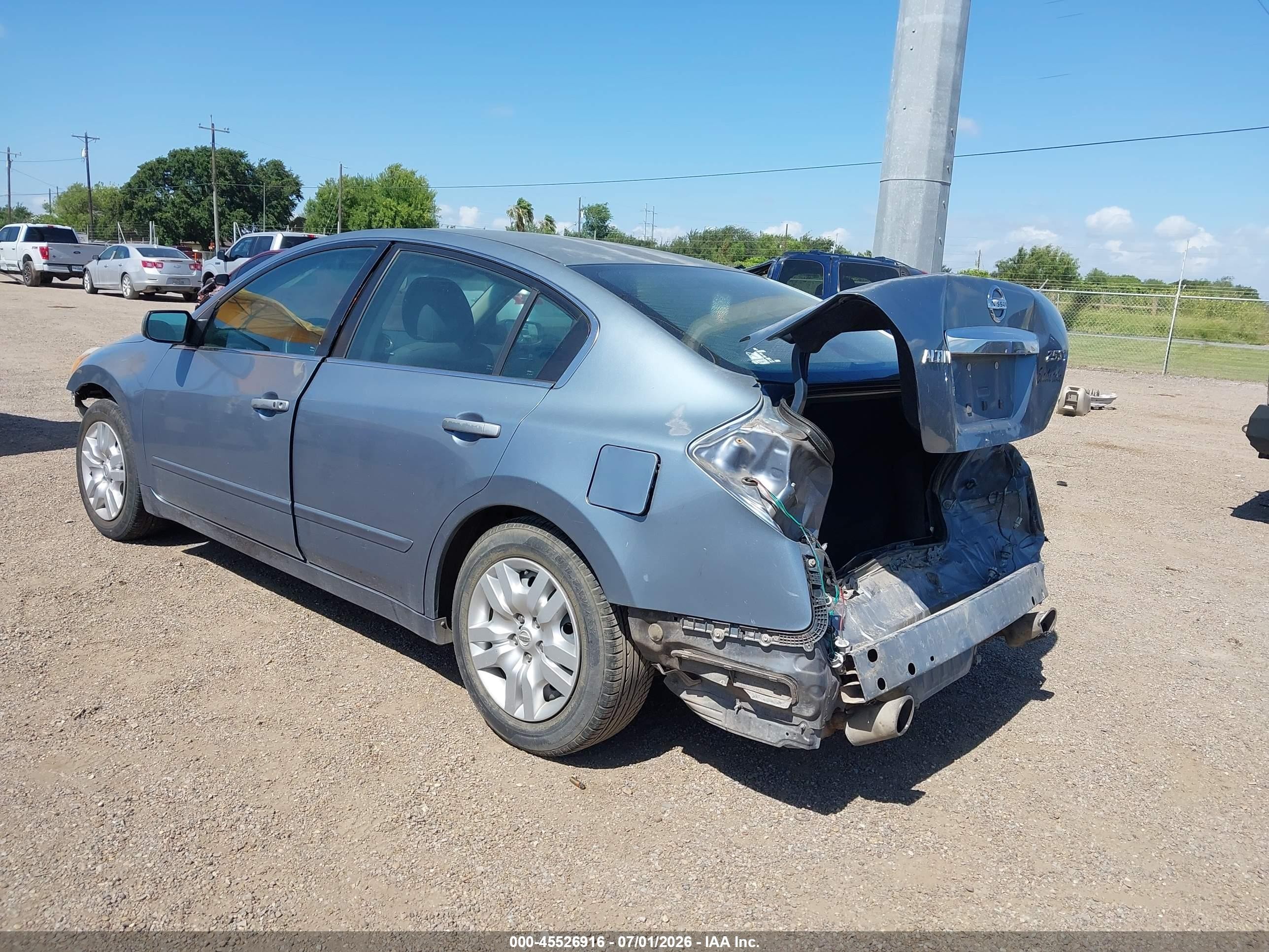 2012 Nissan Altima 2.5 S Blue vin: 1N4AL2AP1CC183386
