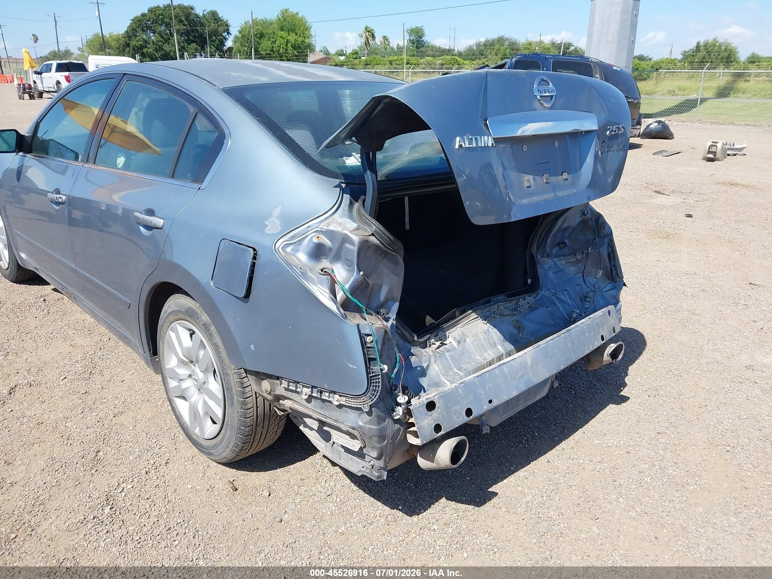 2012 Nissan Altima 2.5 S Blue vin: 1N4AL2AP1CC183386