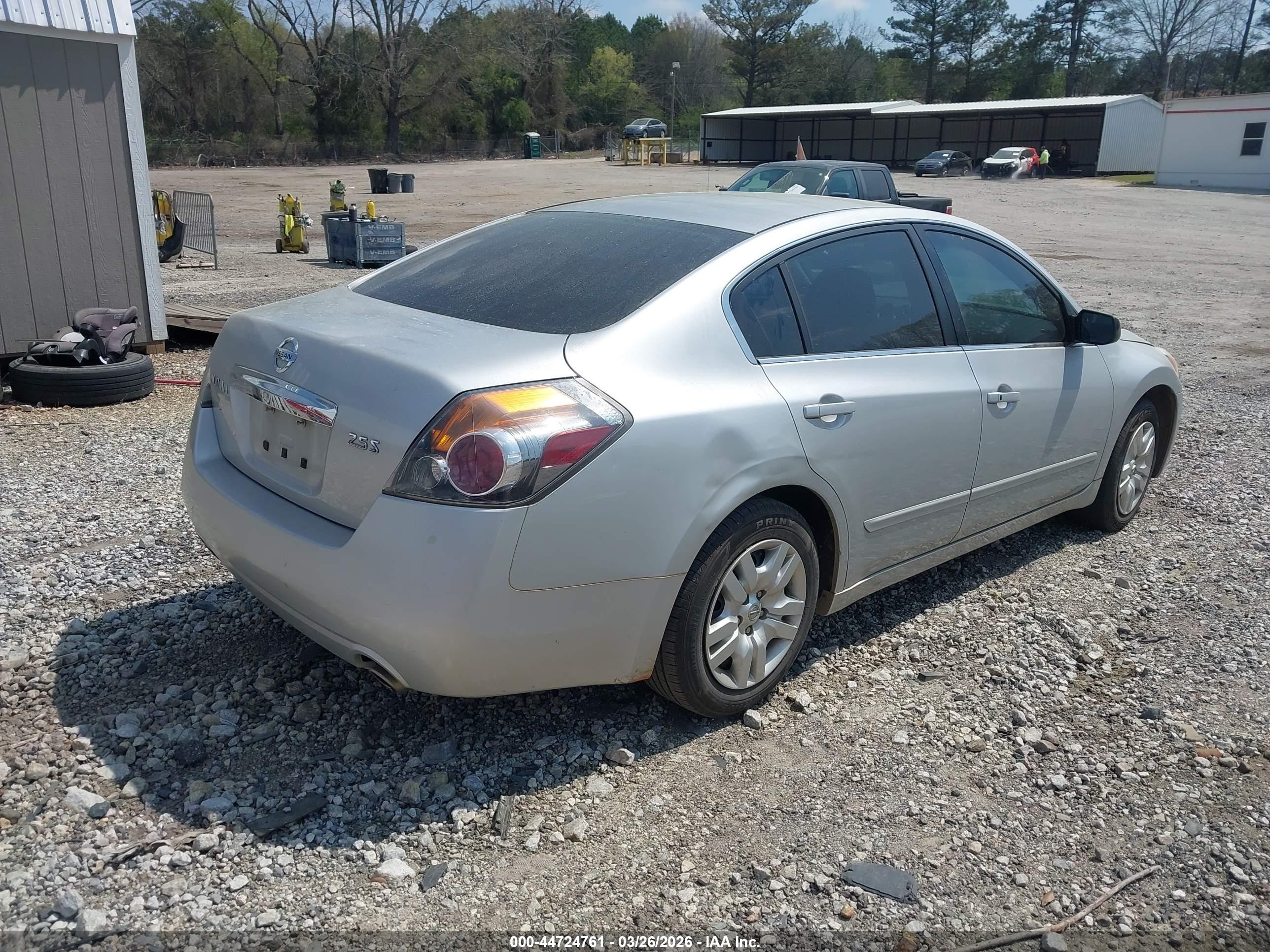 2012 Nissan Altima 2.5 S Silver vin: 1N4AL2AP1CC199202