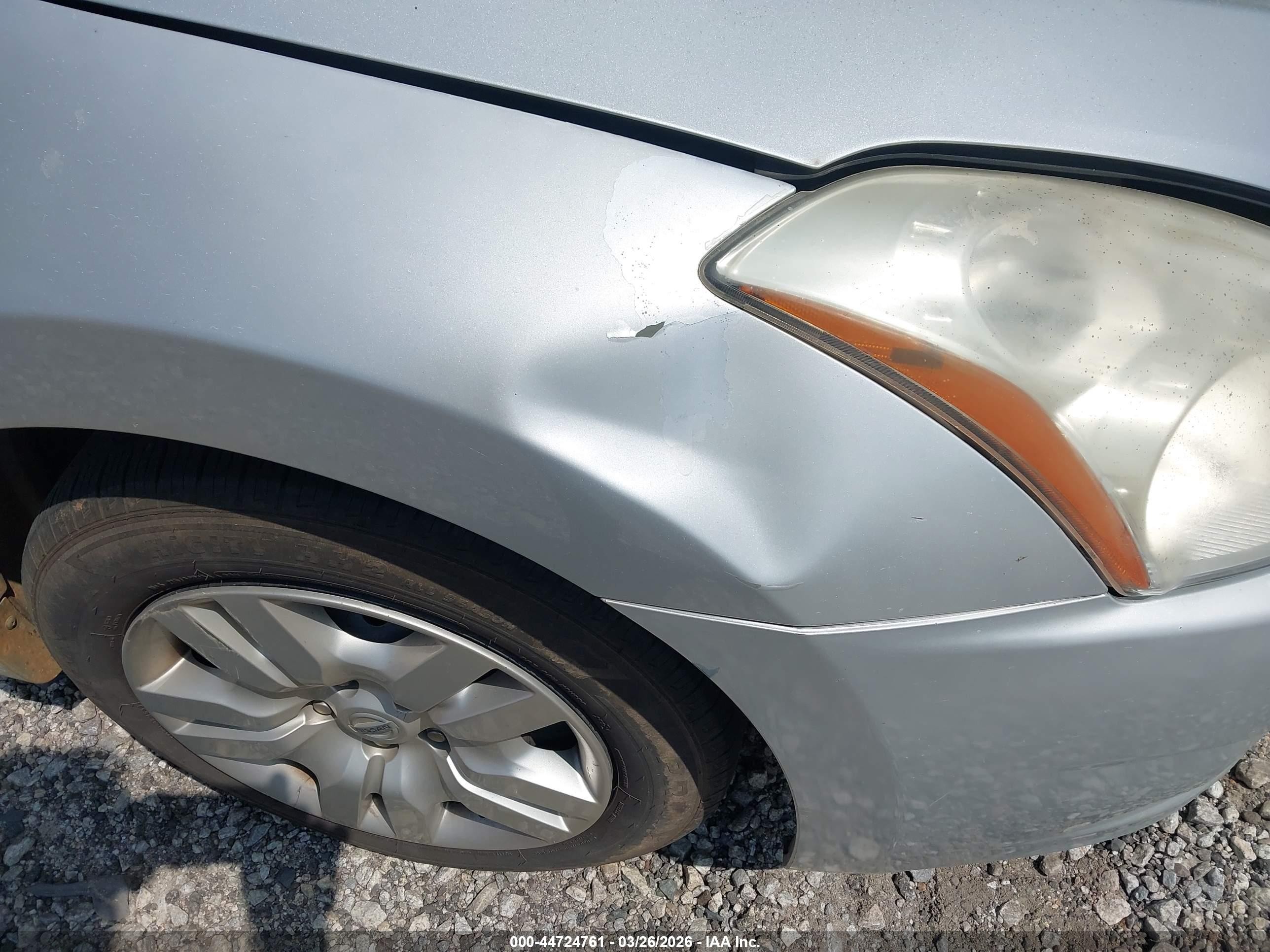 2012 Nissan Altima 2.5 S Silver vin: 1N4AL2AP1CC199202