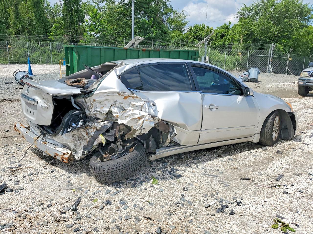 2012 Nissan Altima 2.5 Silver vin: 1N4AL2AP1CC203300