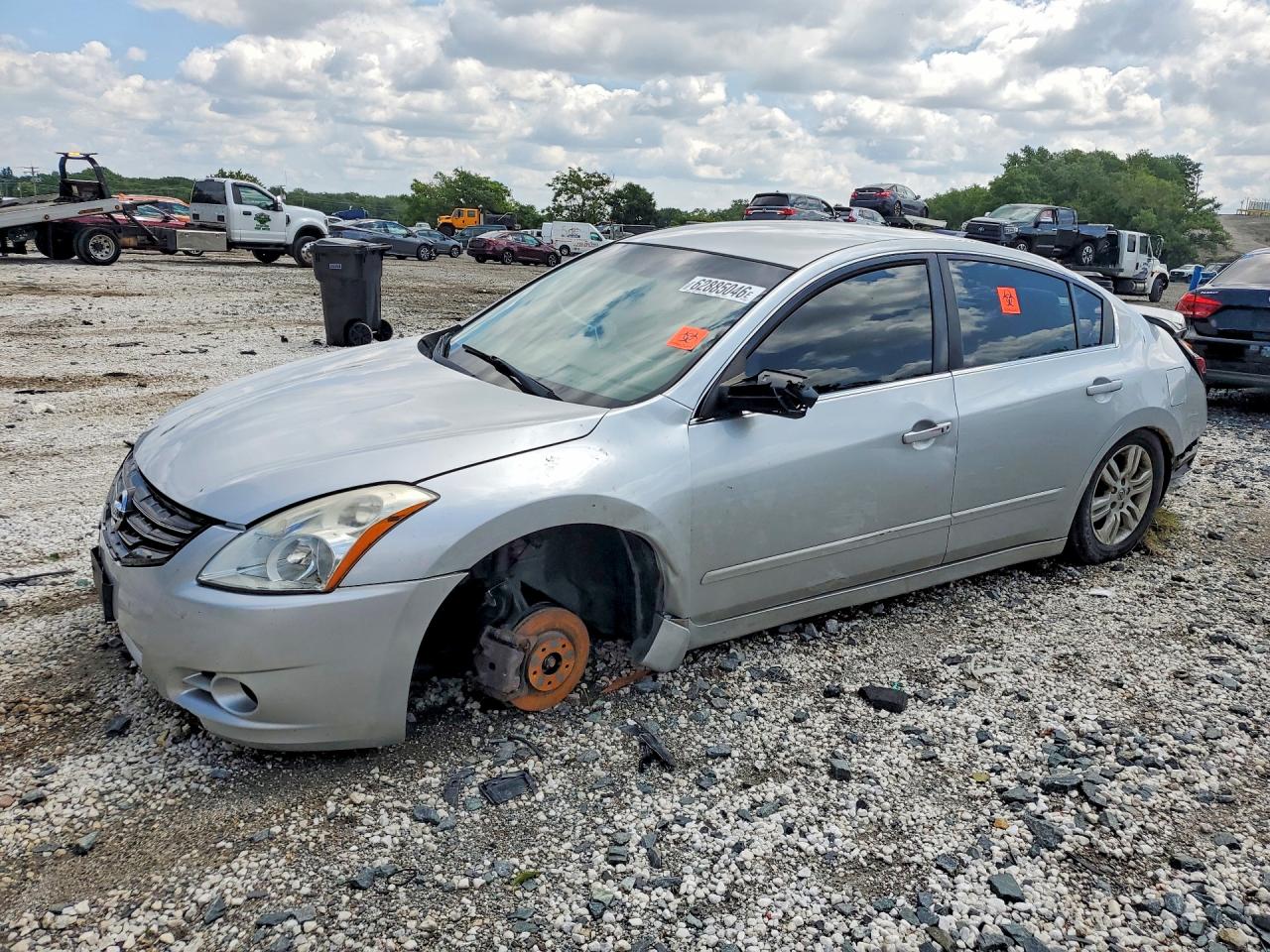 2012 Nissan Altima 2.5 Silver vin: 1N4AL2AP1CC203300