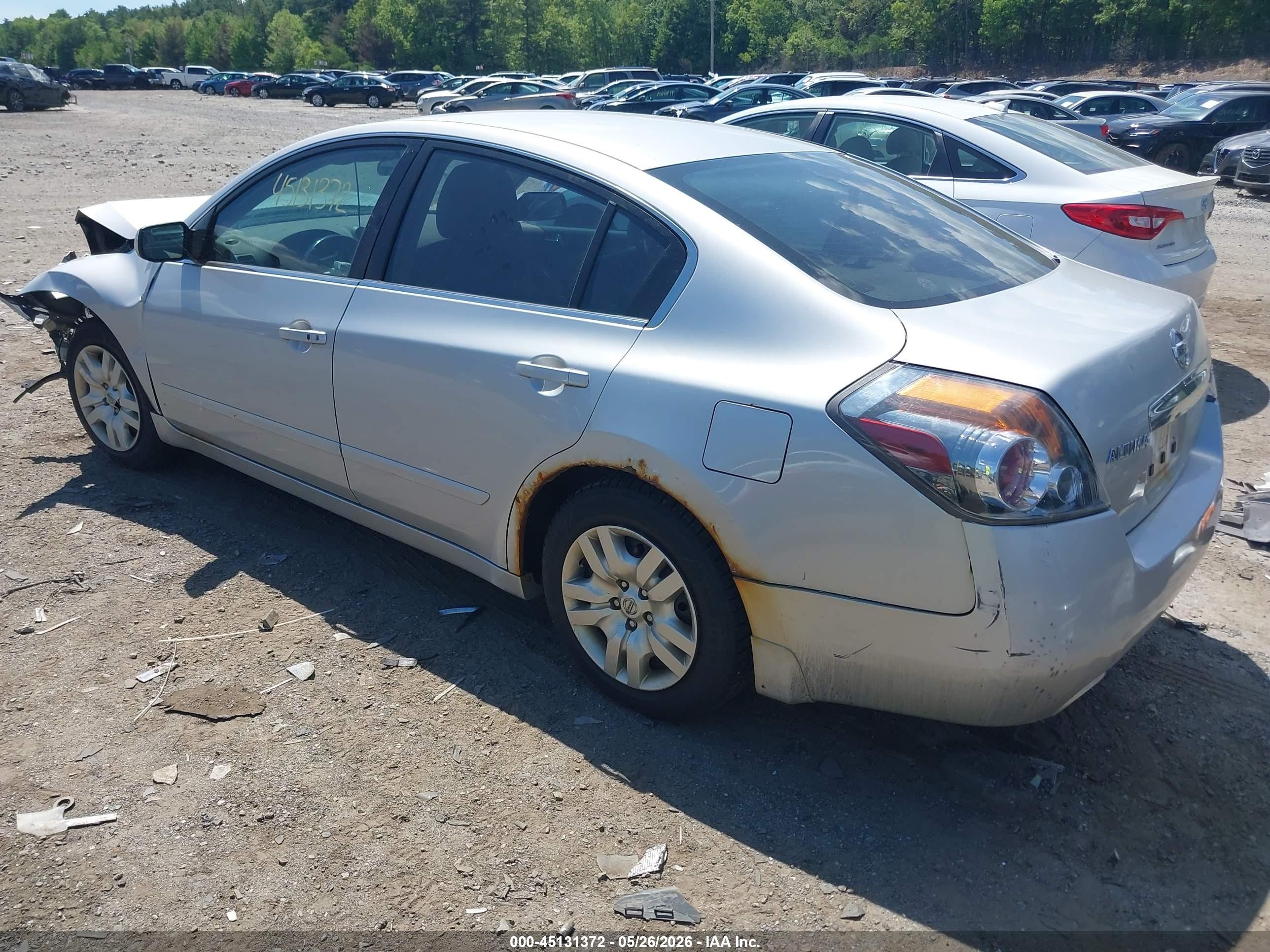 2012 Nissan Altima 2.5 S Silver vin: 1N4AL2AP1CC204396