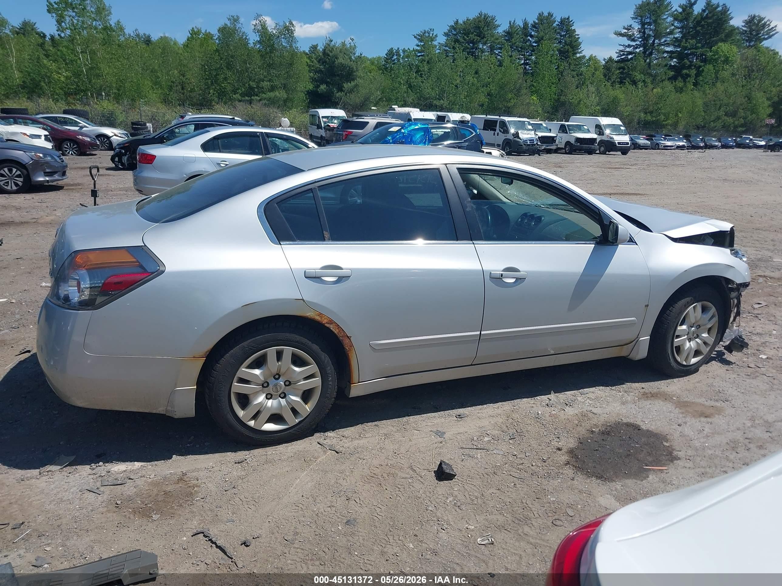 2012 Nissan Altima 2.5 S Silver vin: 1N4AL2AP1CC204396