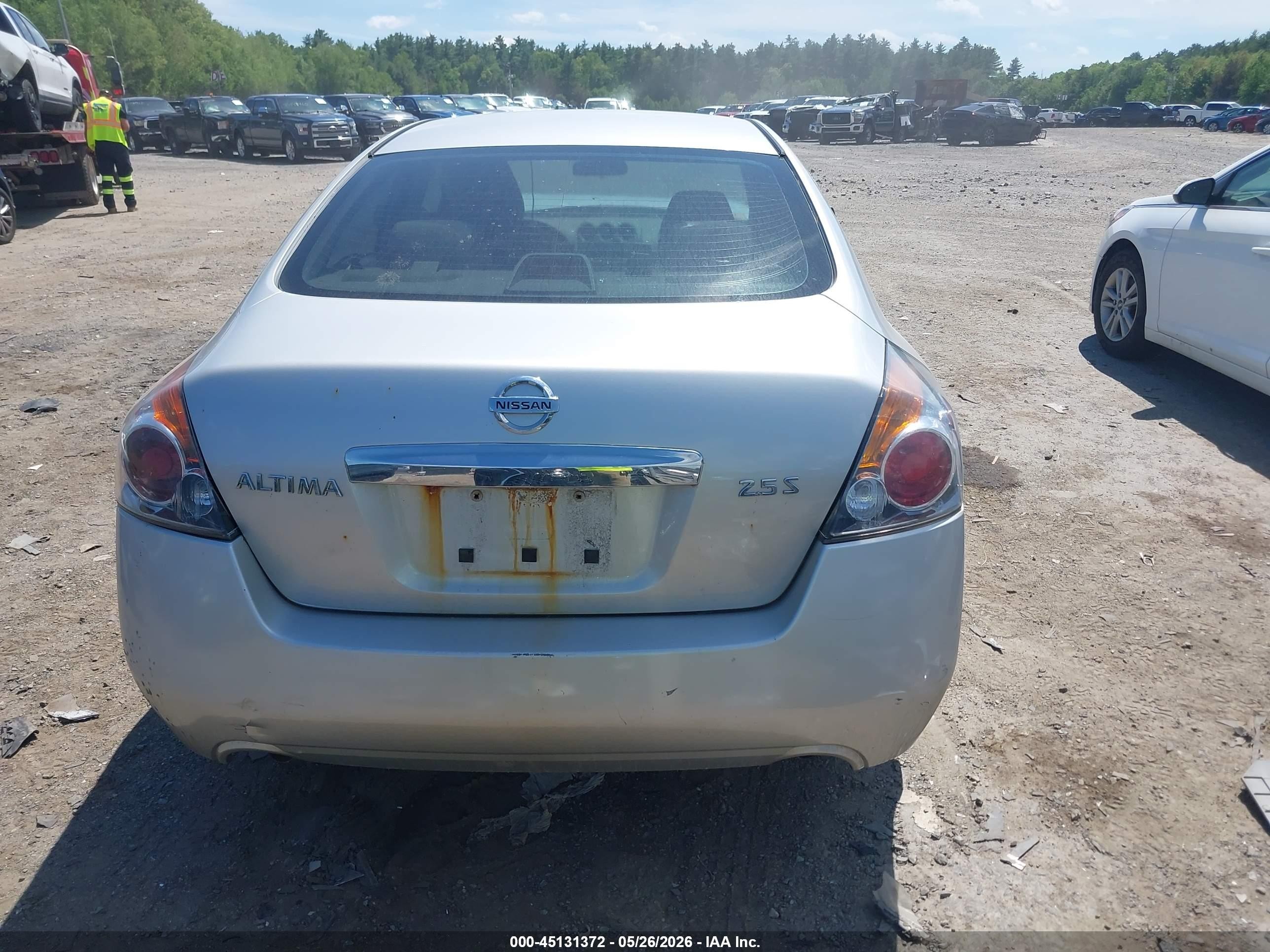 2012 Nissan Altima 2.5 S Silver vin: 1N4AL2AP1CC204396