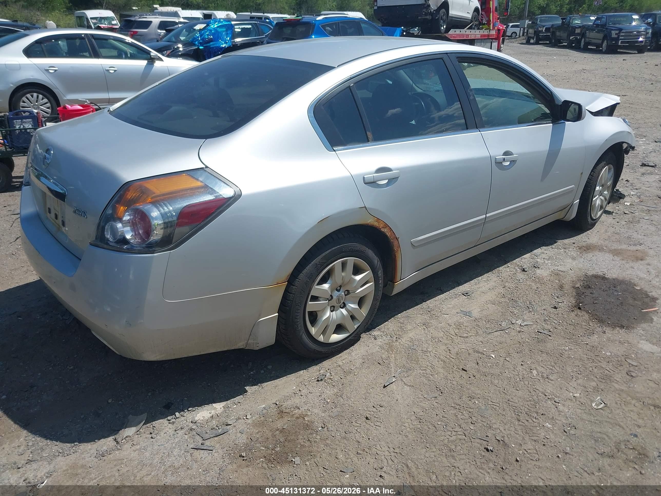 2012 Nissan Altima 2.5 S Silver vin: 1N4AL2AP1CC204396