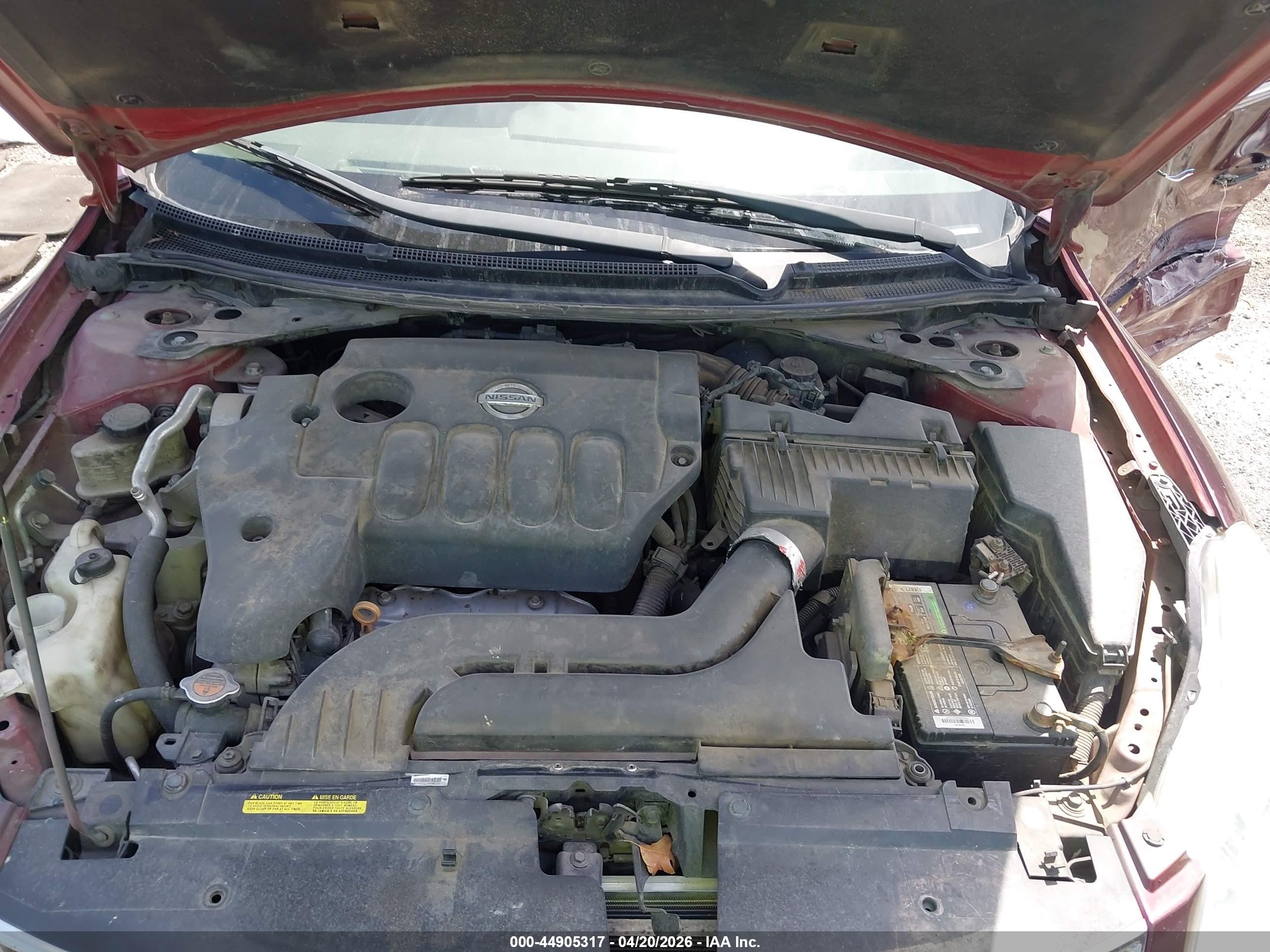 2012 Nissan Altima 2.5 S Maroon vin: 1N4AL2AP1CC207878