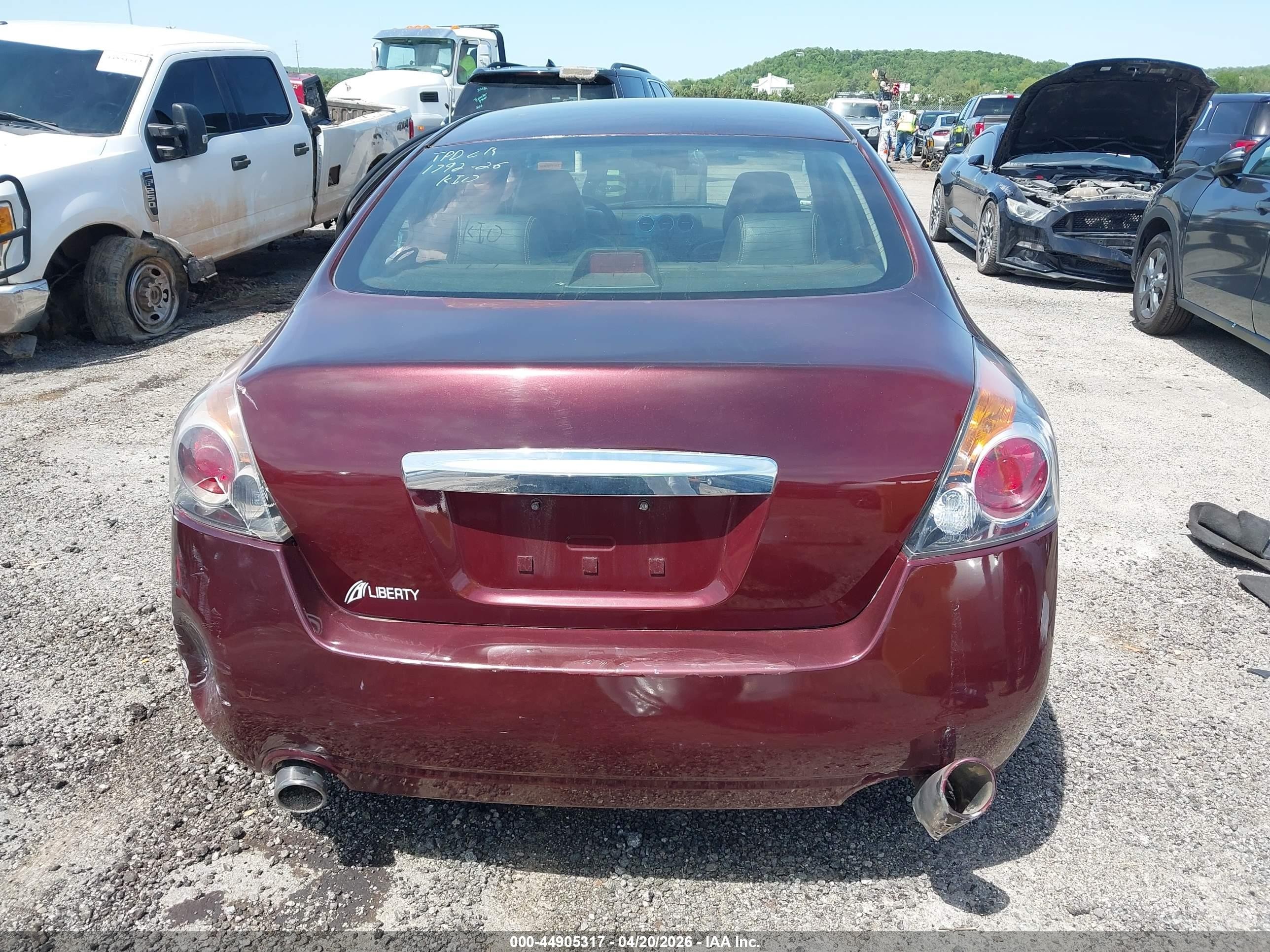 2012 Nissan Altima 2.5 S Maroon vin: 1N4AL2AP1CC207878