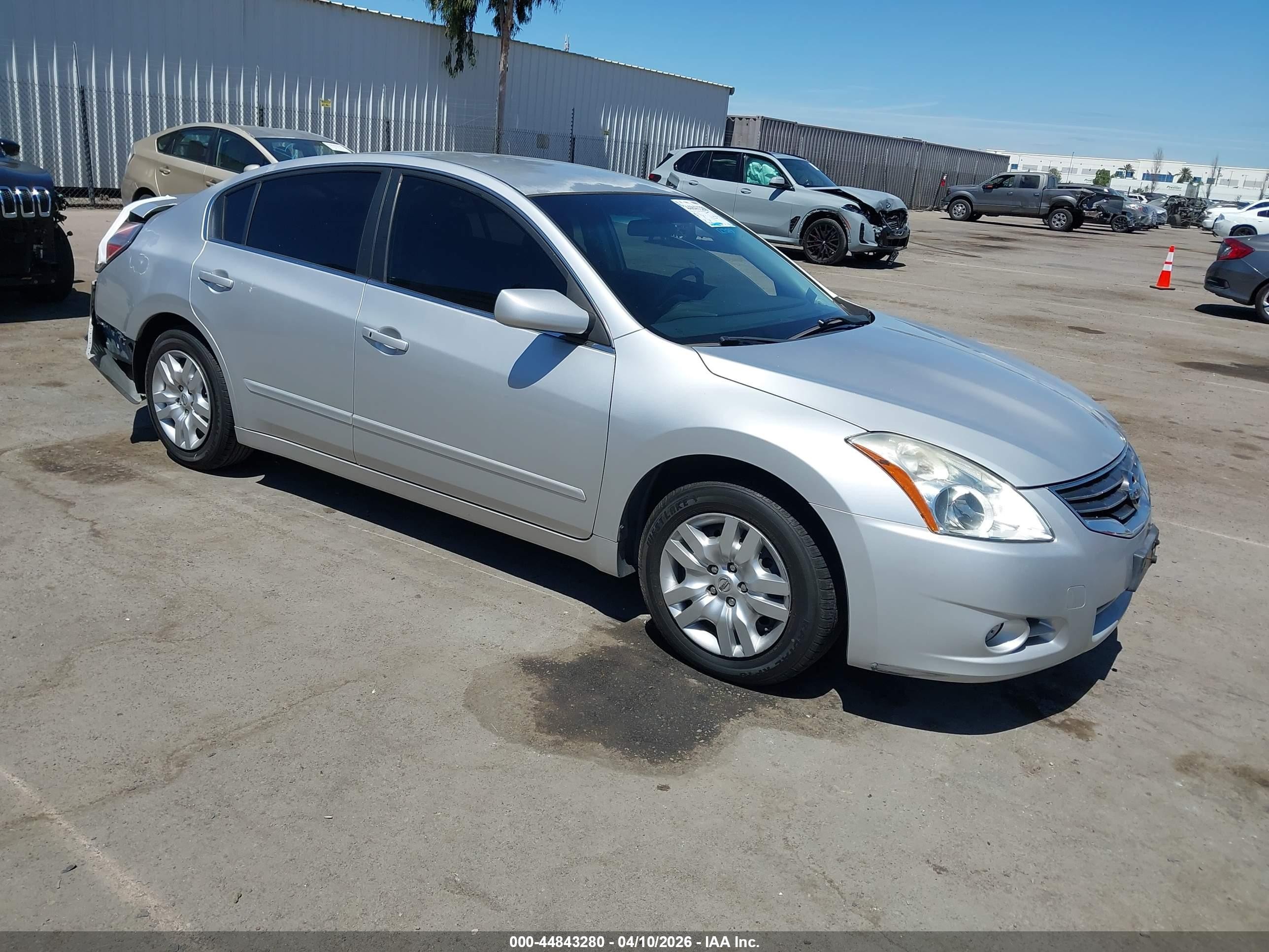 2012 Nissan Altima 2.5 S Silver vin: 1N4AL2AP1CC229959