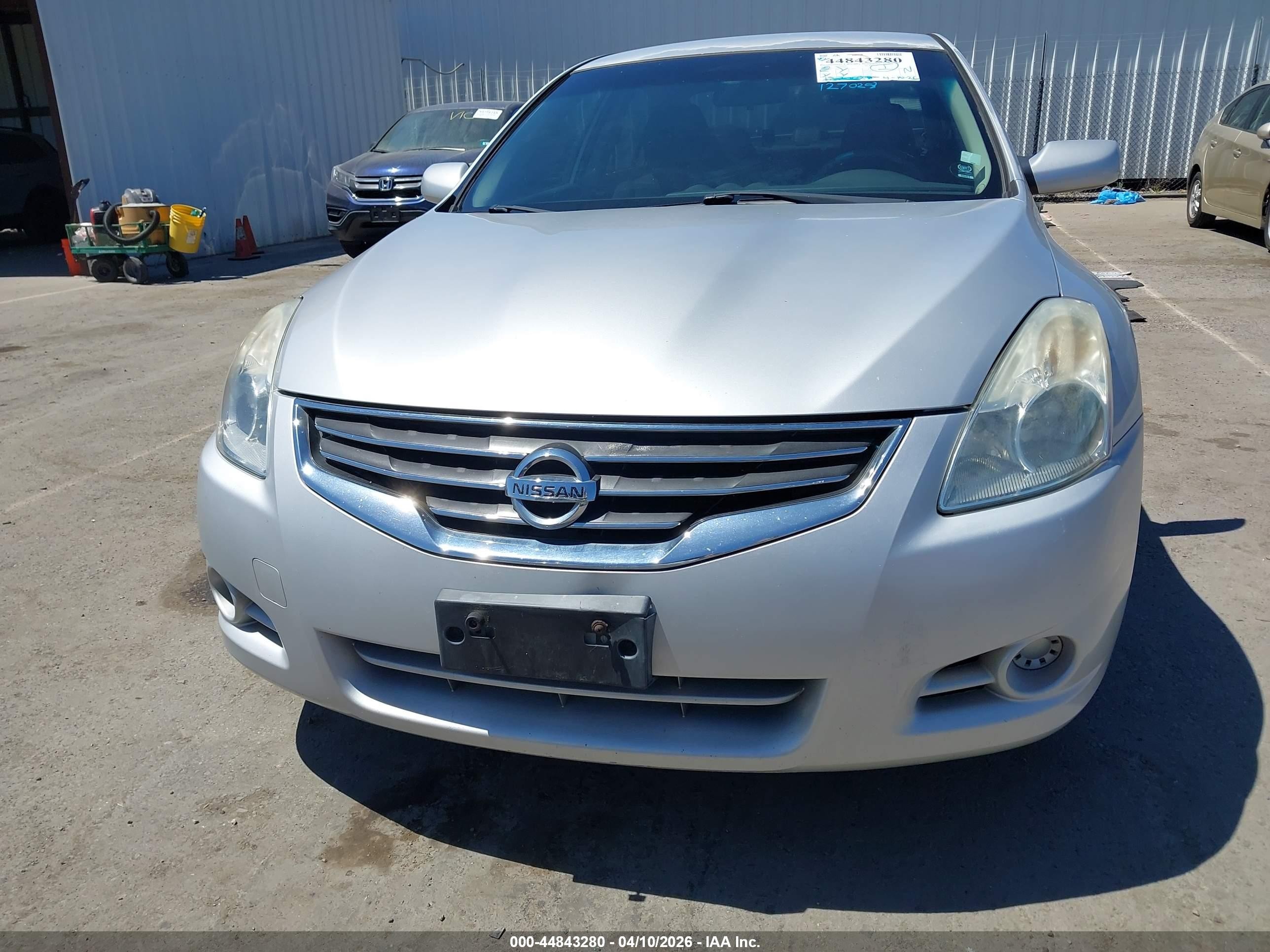 2012 Nissan Altima 2.5 S Silver vin: 1N4AL2AP1CC229959