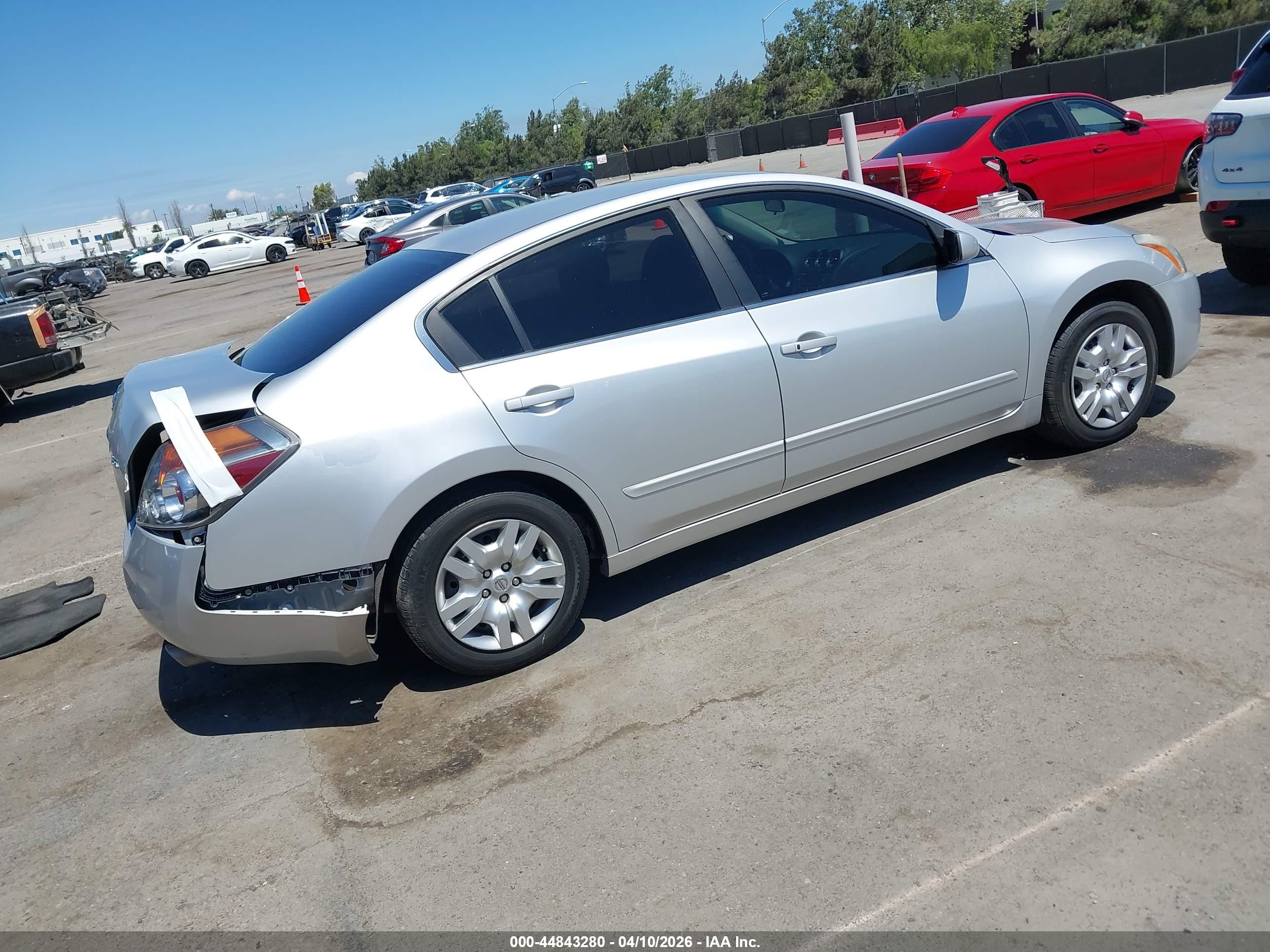 2012 Nissan Altima 2.5 S Silver vin: 1N4AL2AP1CC229959
