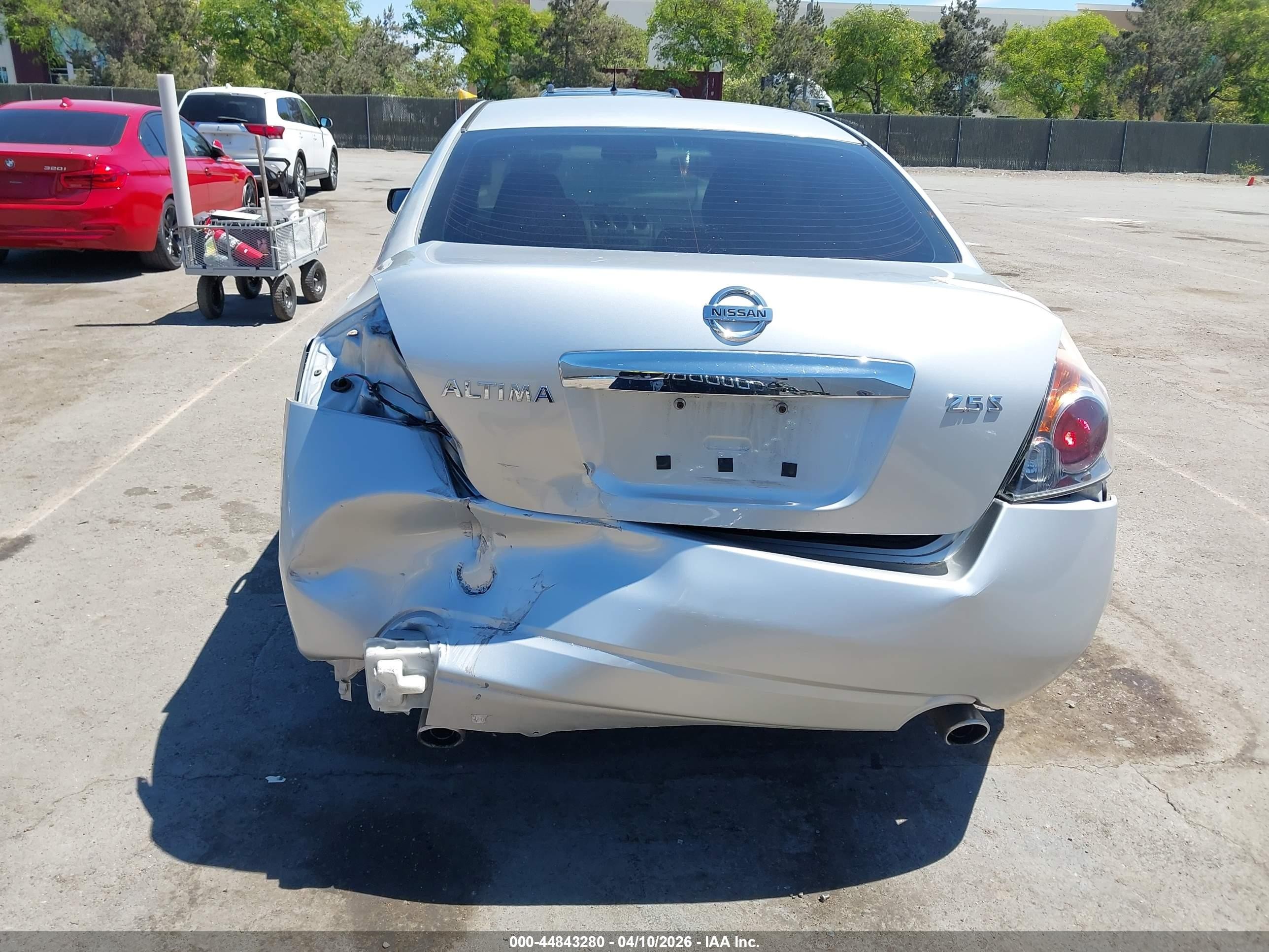 2012 Nissan Altima 2.5 S Silver vin: 1N4AL2AP1CC229959