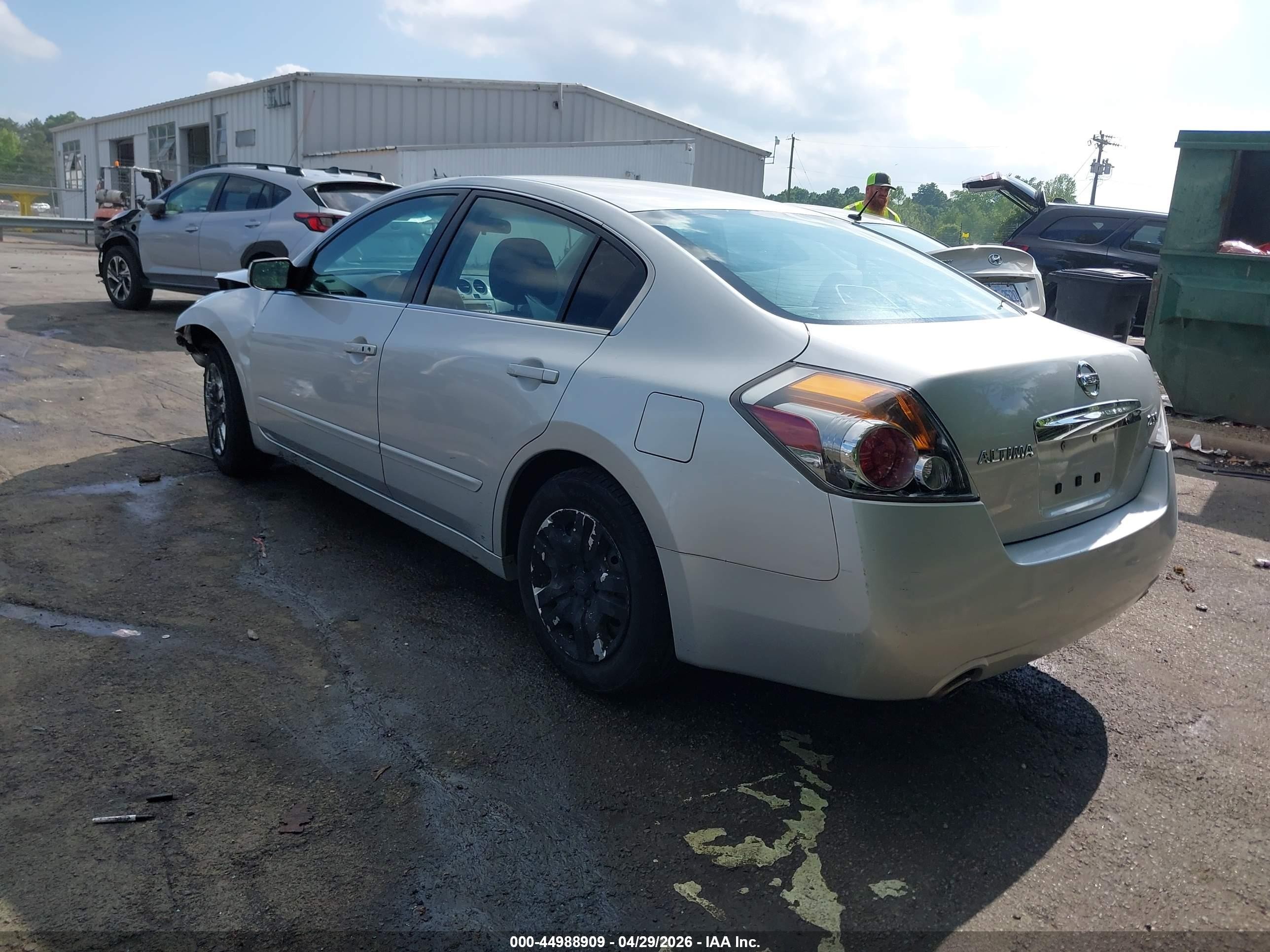 2012 Nissan Altima 2.5 S Серебряный vin: 1N4AL2AP1CC231825