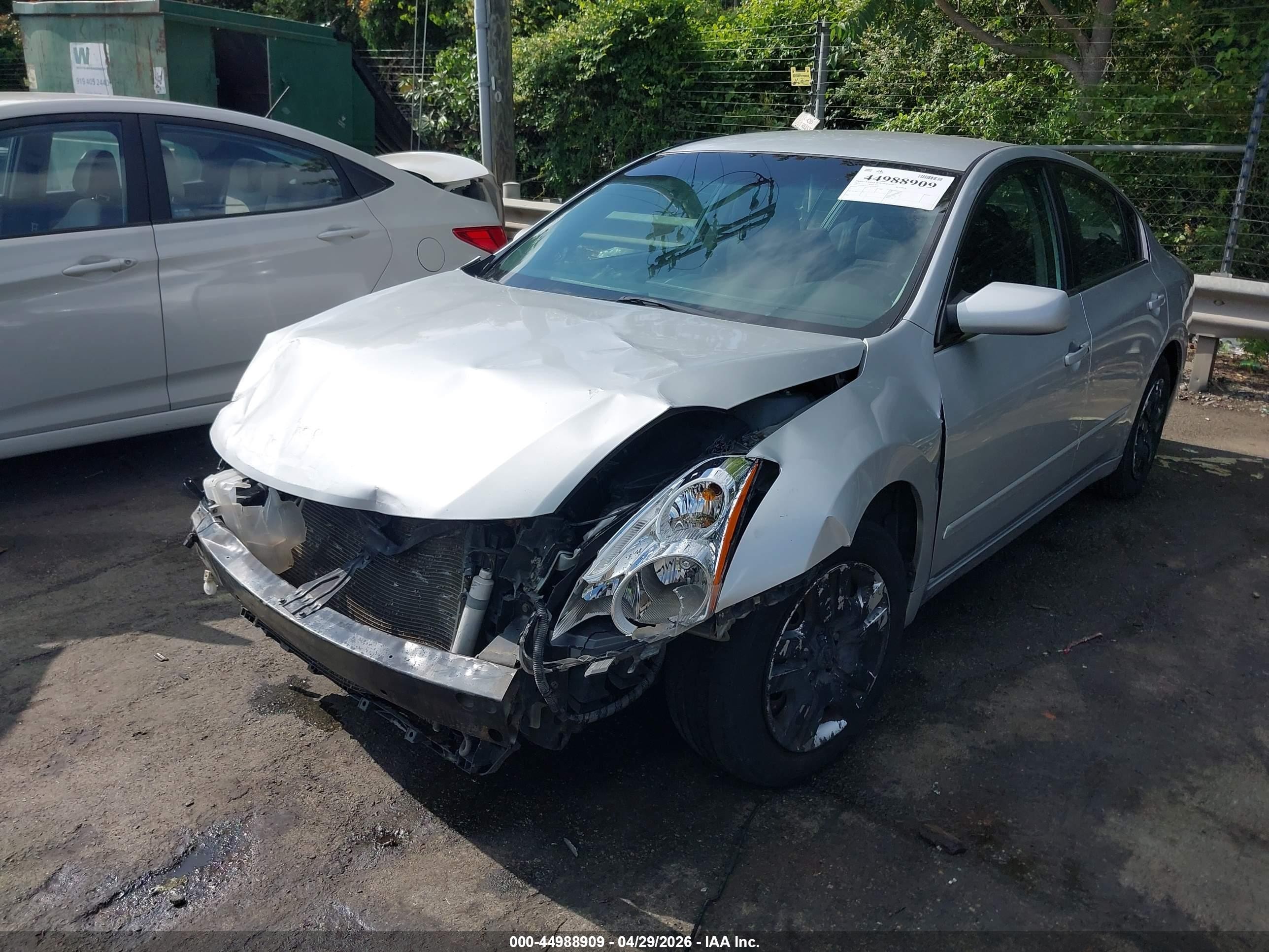 2012 Nissan Altima 2.5 S Серебряный vin: 1N4AL2AP1CC231825