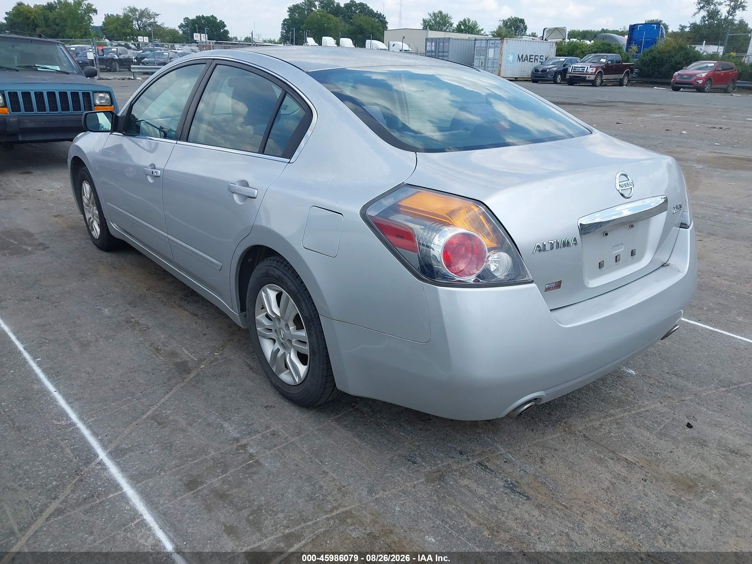 2012 Nissan Altima 2.5 S Silver vin: 1N4AL2AP1CC236779