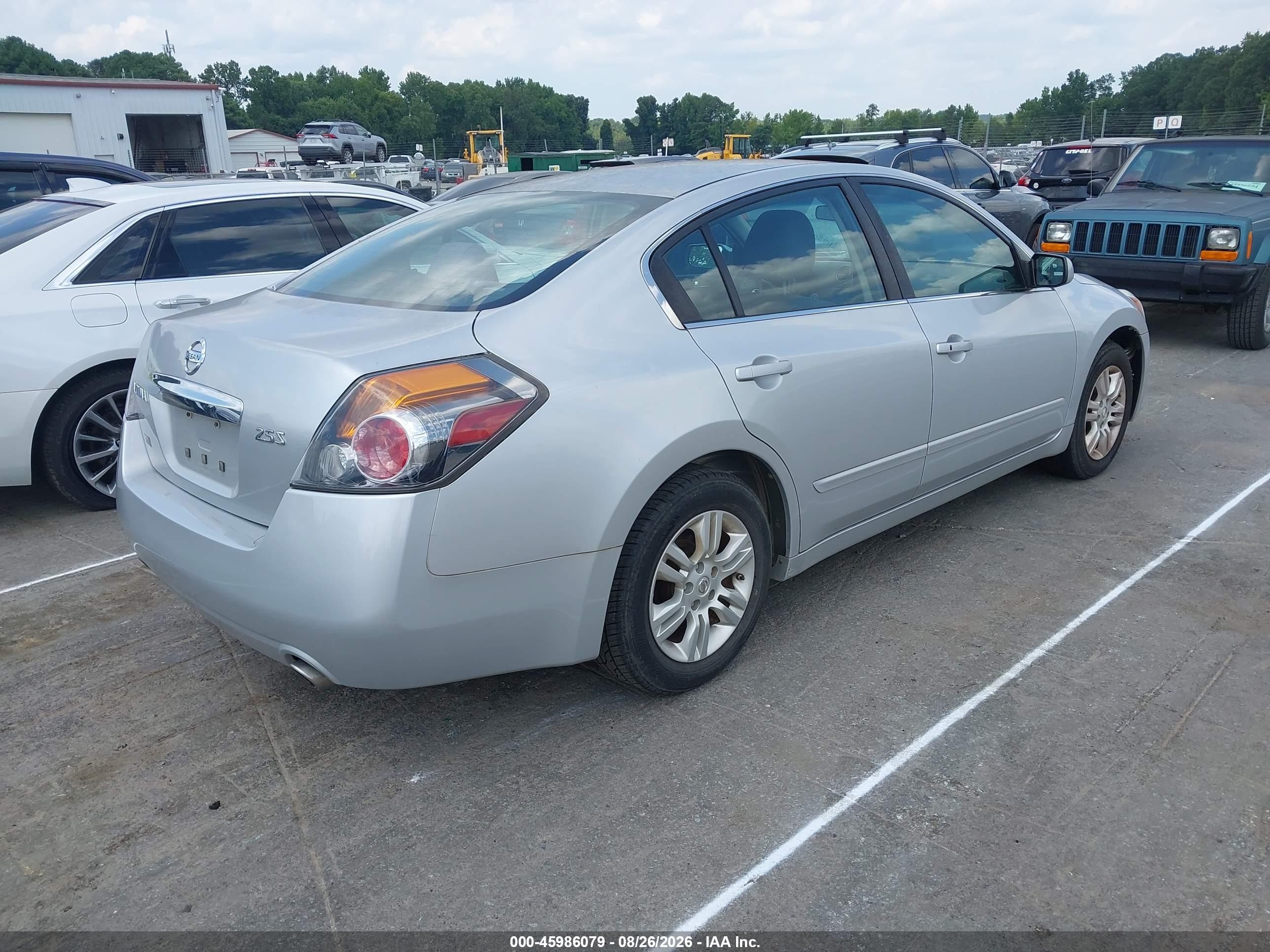 2012 Nissan Altima 2.5 S Silver vin: 1N4AL2AP1CC236779