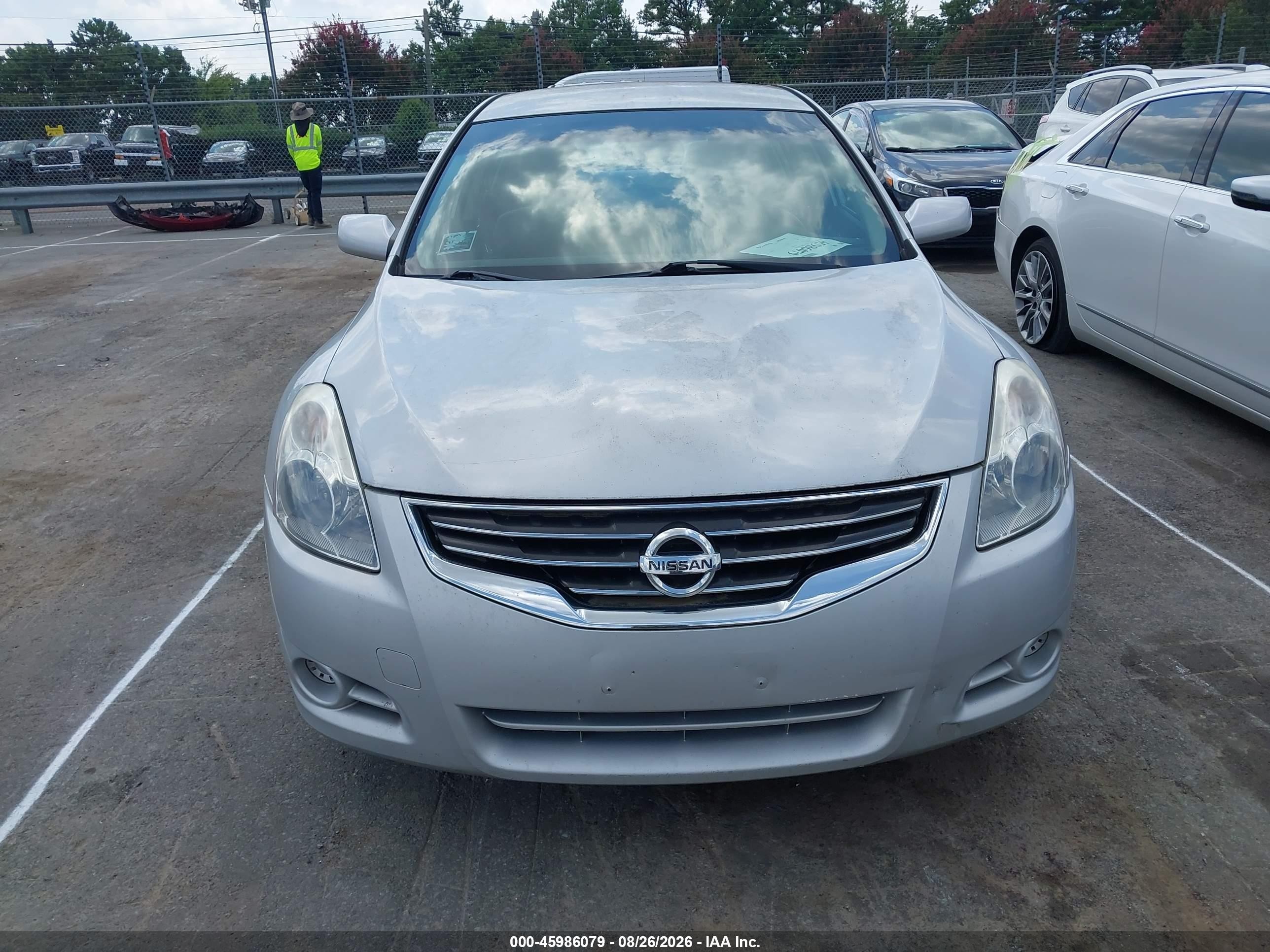 2012 Nissan Altima 2.5 S Silver vin: 1N4AL2AP1CC236779