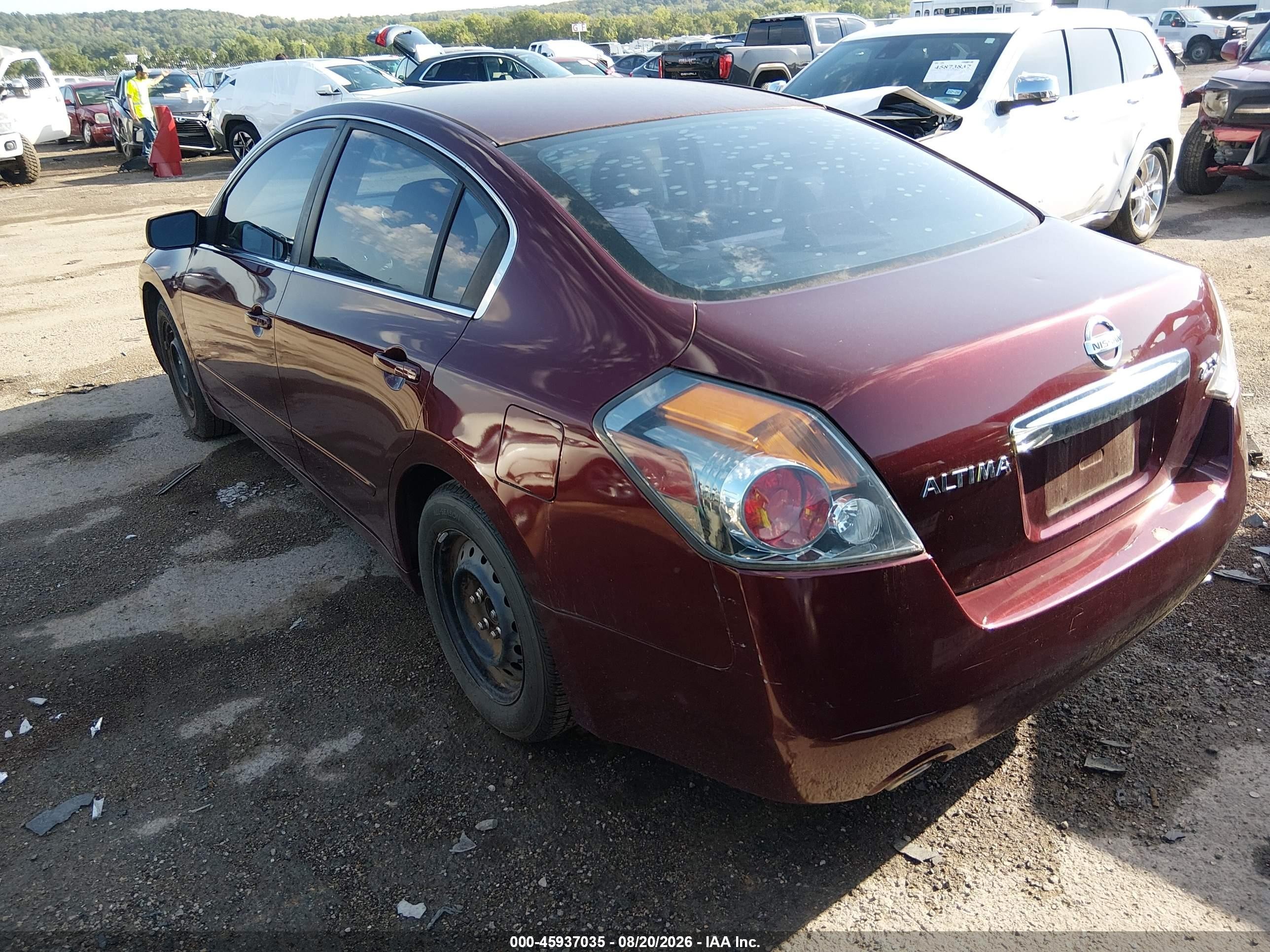 2012 Nissan Altima 2.5 S Red vin: 1N4AL2AP1CC237205