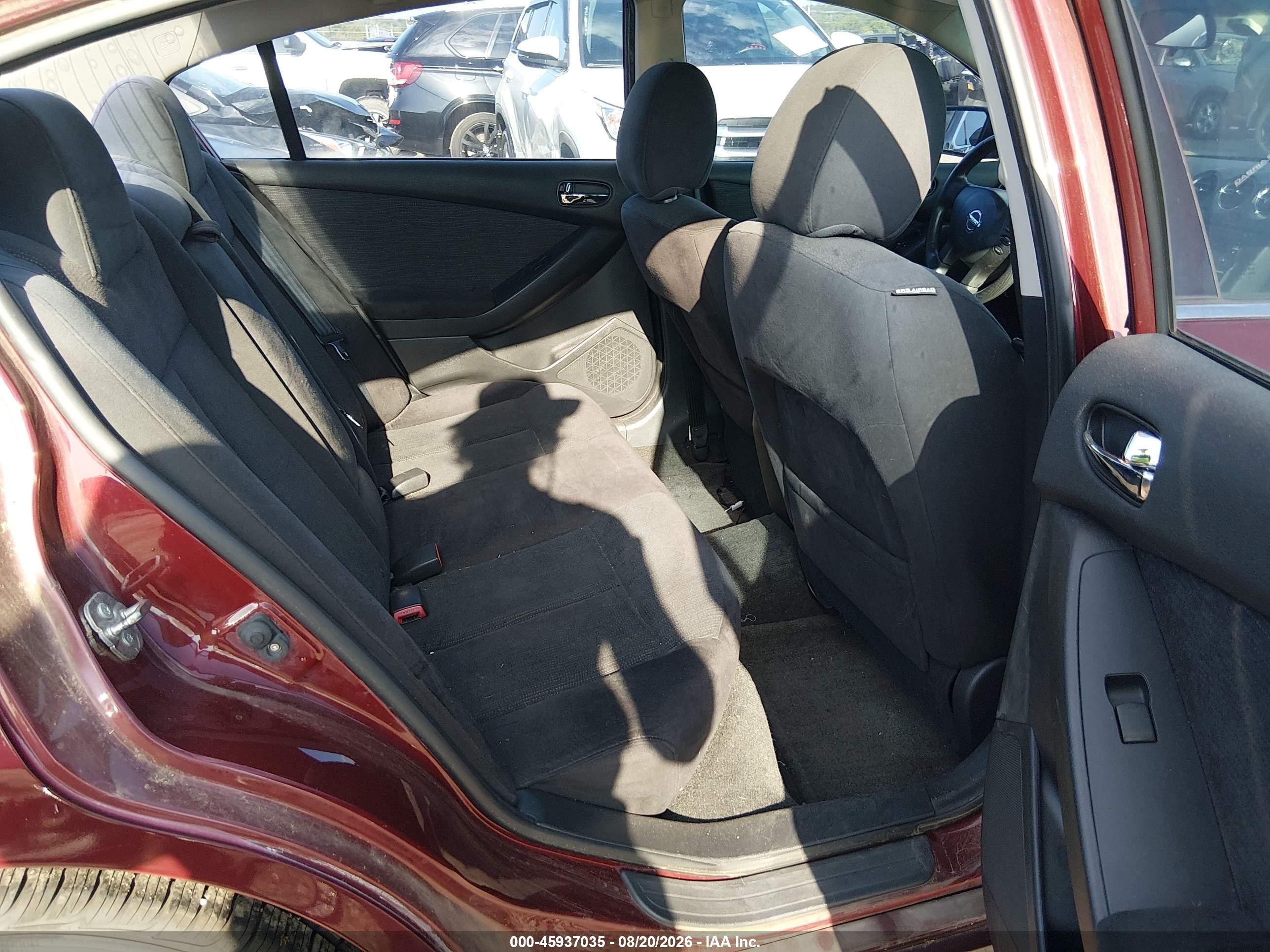 2012 Nissan Altima 2.5 S Red vin: 1N4AL2AP1CC237205