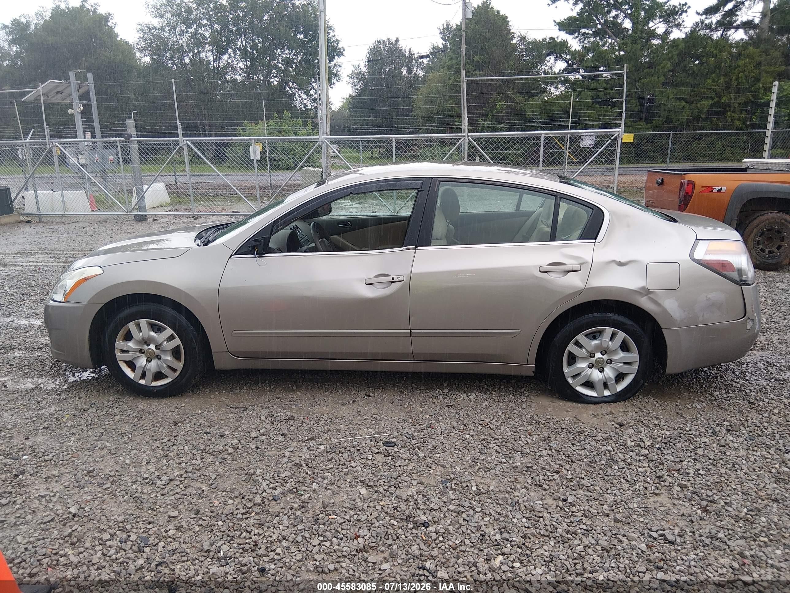 2012 Nissan Altima 2.5 S Tan vin: 1N4AL2AP1CC239455