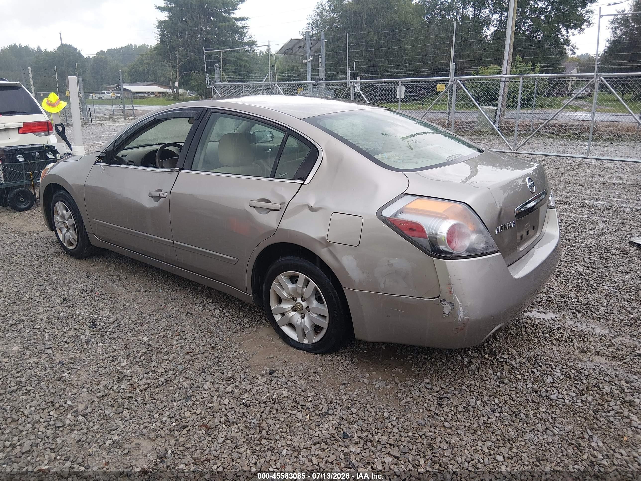 2012 Nissan Altima 2.5 S Tan vin: 1N4AL2AP1CC239455