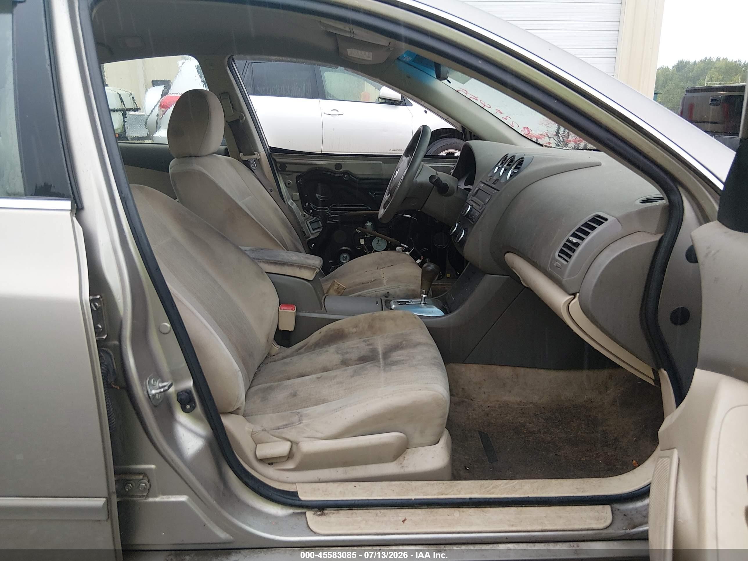 2012 Nissan Altima 2.5 S Tan vin: 1N4AL2AP1CC239455