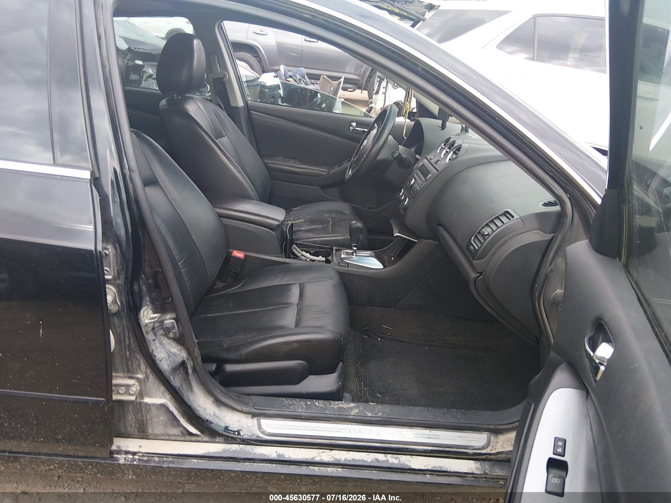 2012 Nissan Altima 2.5 S Black vin: 1N4AL2AP1CC239584