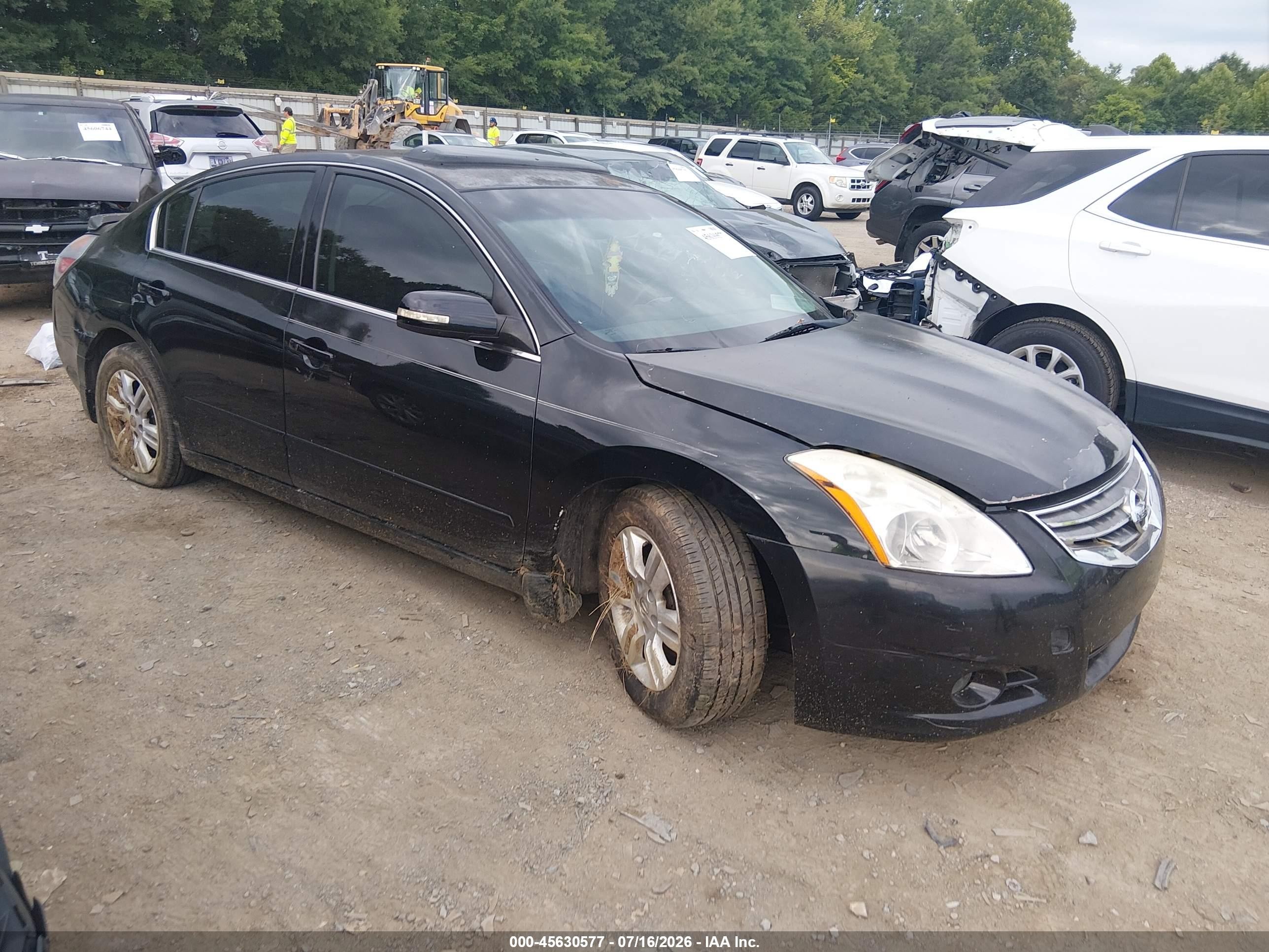 2012 Nissan Altima 2.5 S Black vin: 1N4AL2AP1CC239584