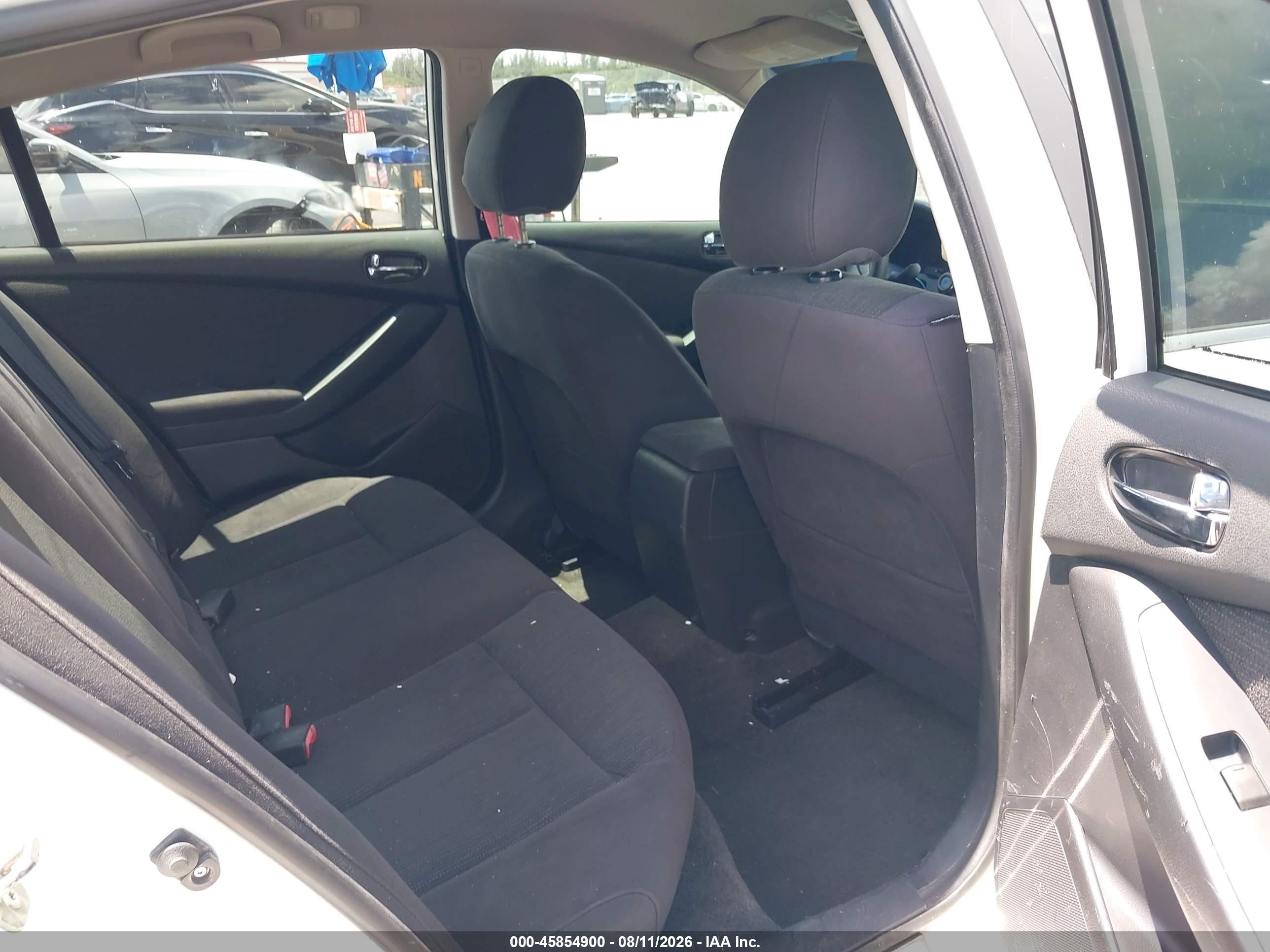 2012 Nissan Altima 2.5 S White vin: 1N4AL2AP1CC247491