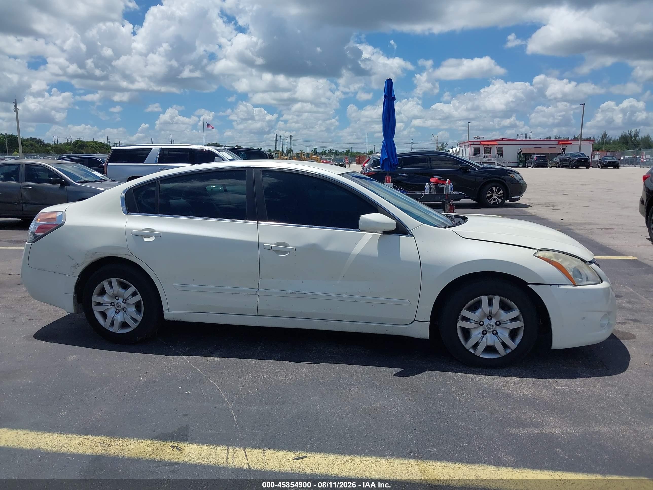 2012 Nissan Altima 2.5 S White vin: 1N4AL2AP1CC247491