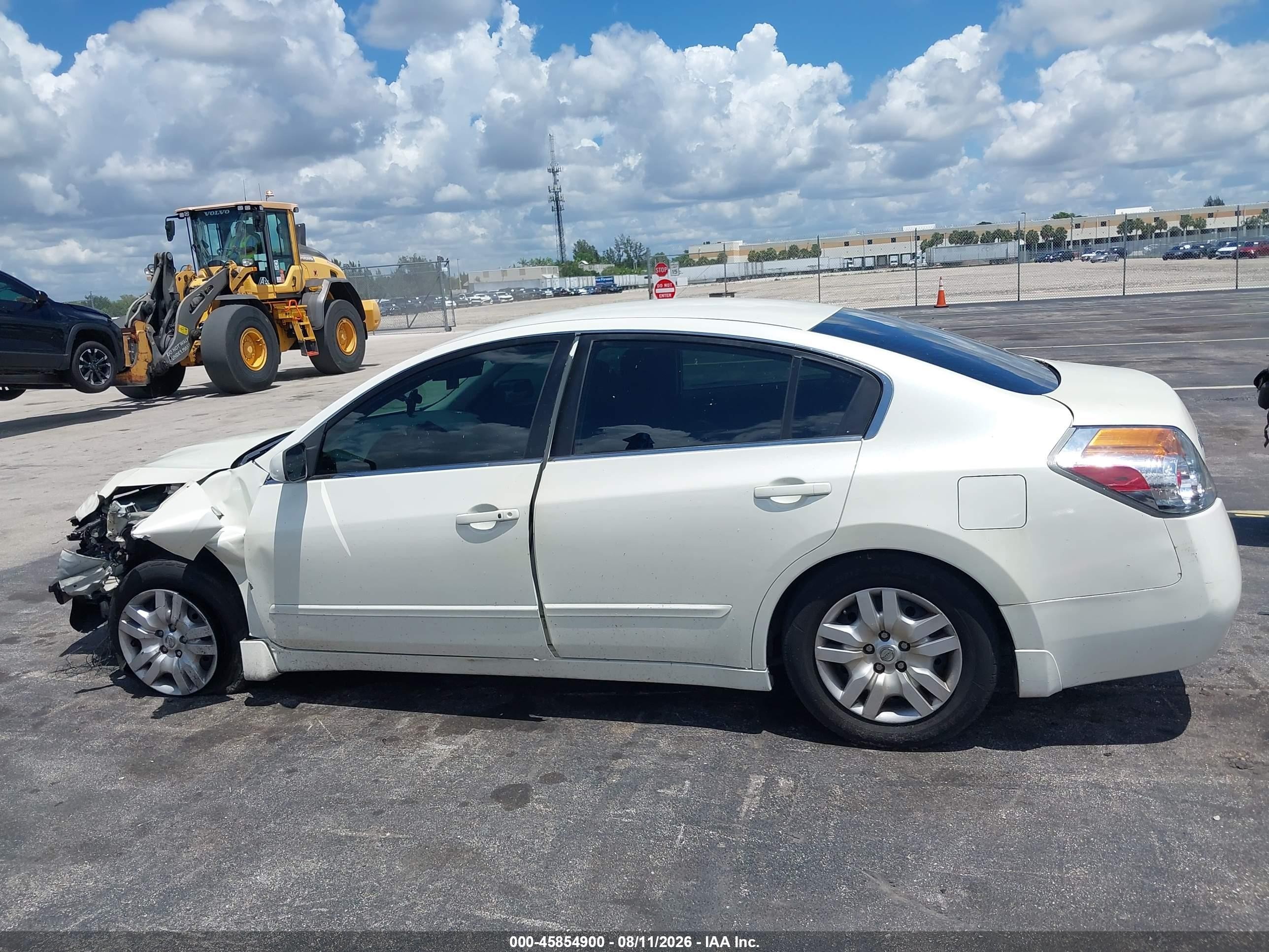 2012 Nissan Altima 2.5 S White vin: 1N4AL2AP1CC247491