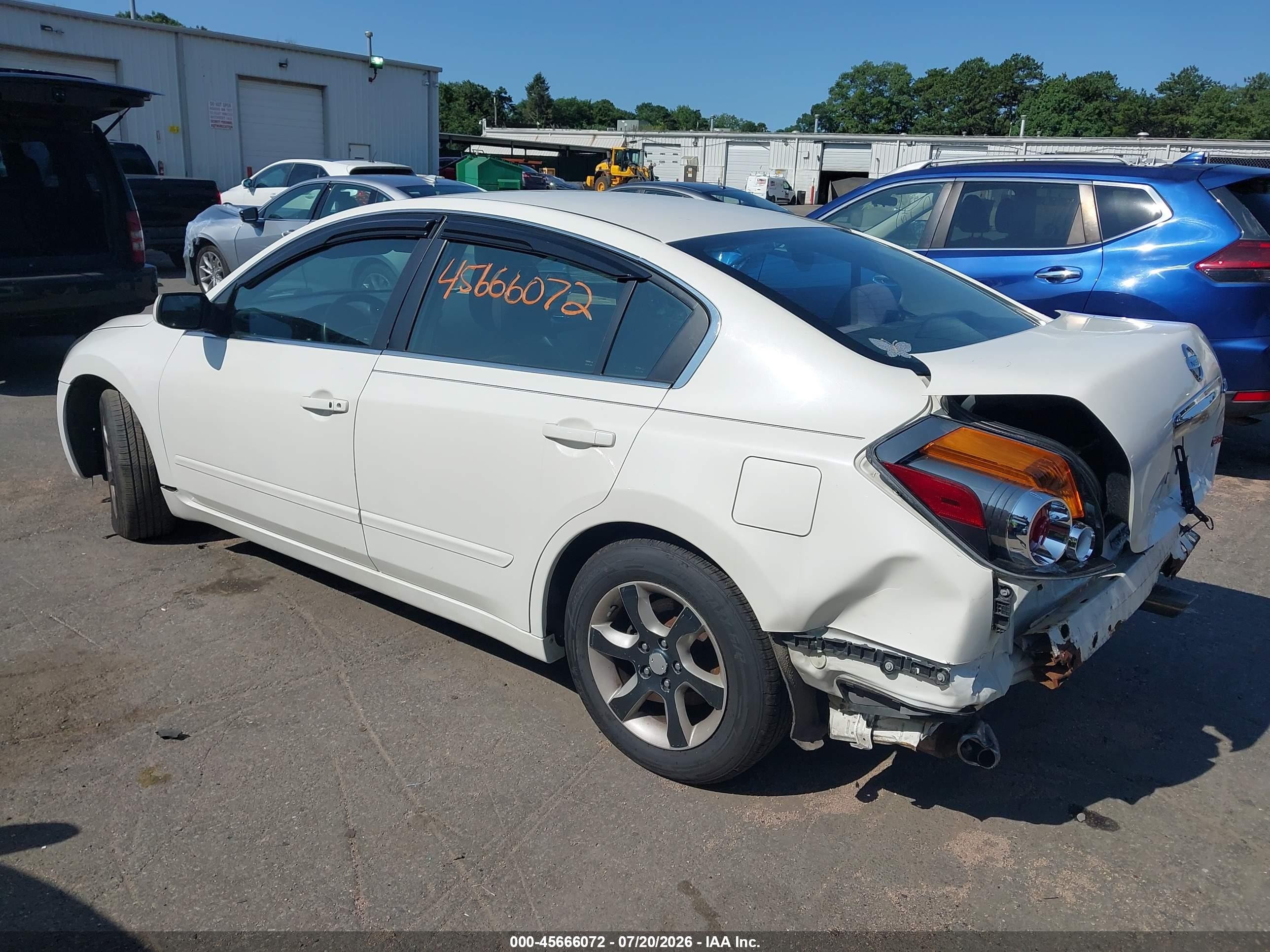 2012 Nissan Altima 2.5 S White vin: 1N4AL2AP1CC249578