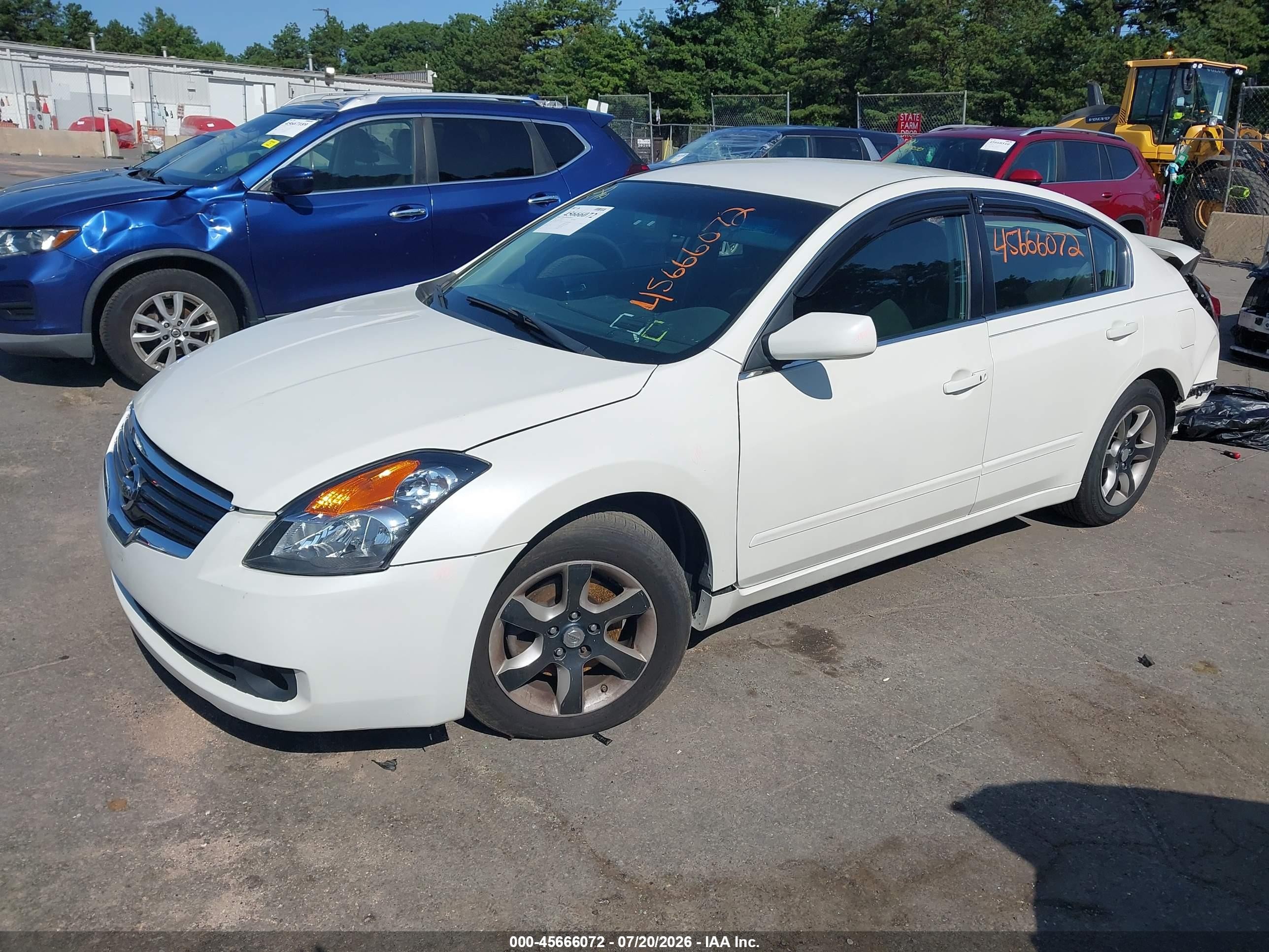 2012 Nissan Altima 2.5 S White vin: 1N4AL2AP1CC249578
