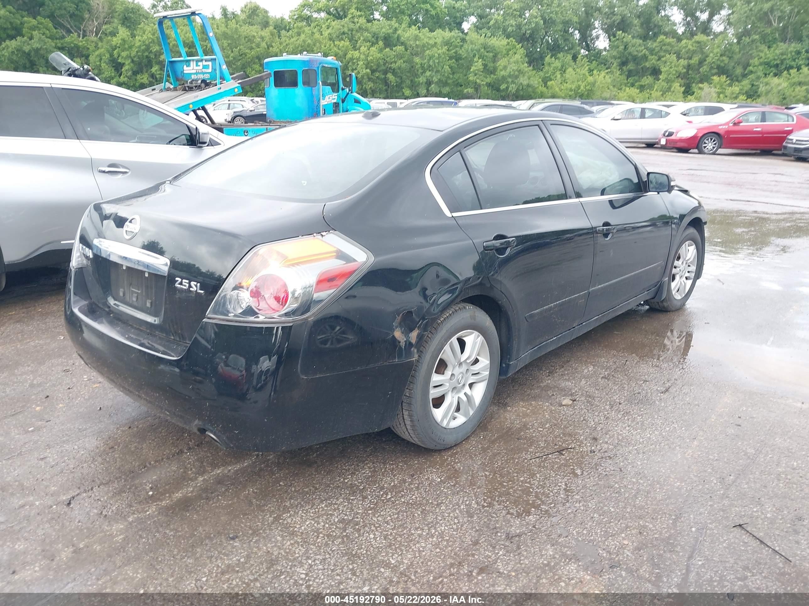 2012 Nissan Altima 2.5 S Черный vin: 1N4AL2AP1CN401864
