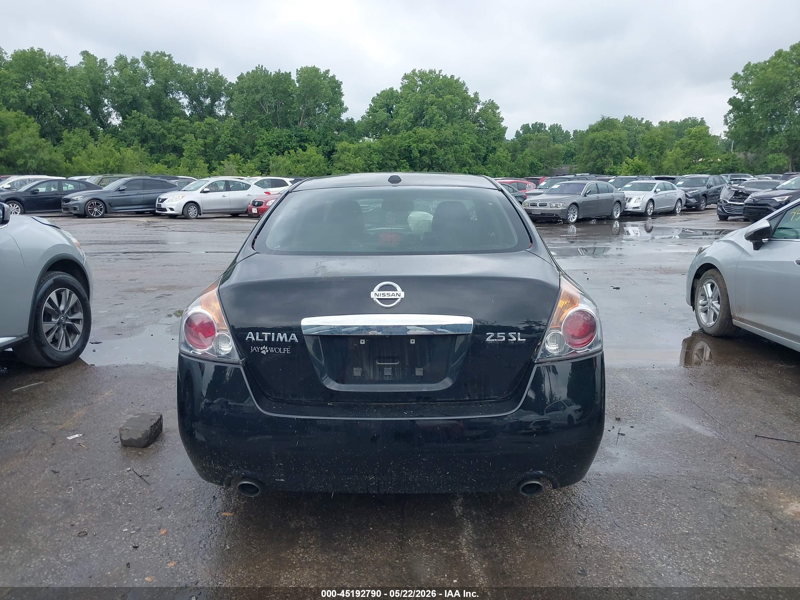 2012 Nissan Altima 2.5 S Черный vin: 1N4AL2AP1CN401864