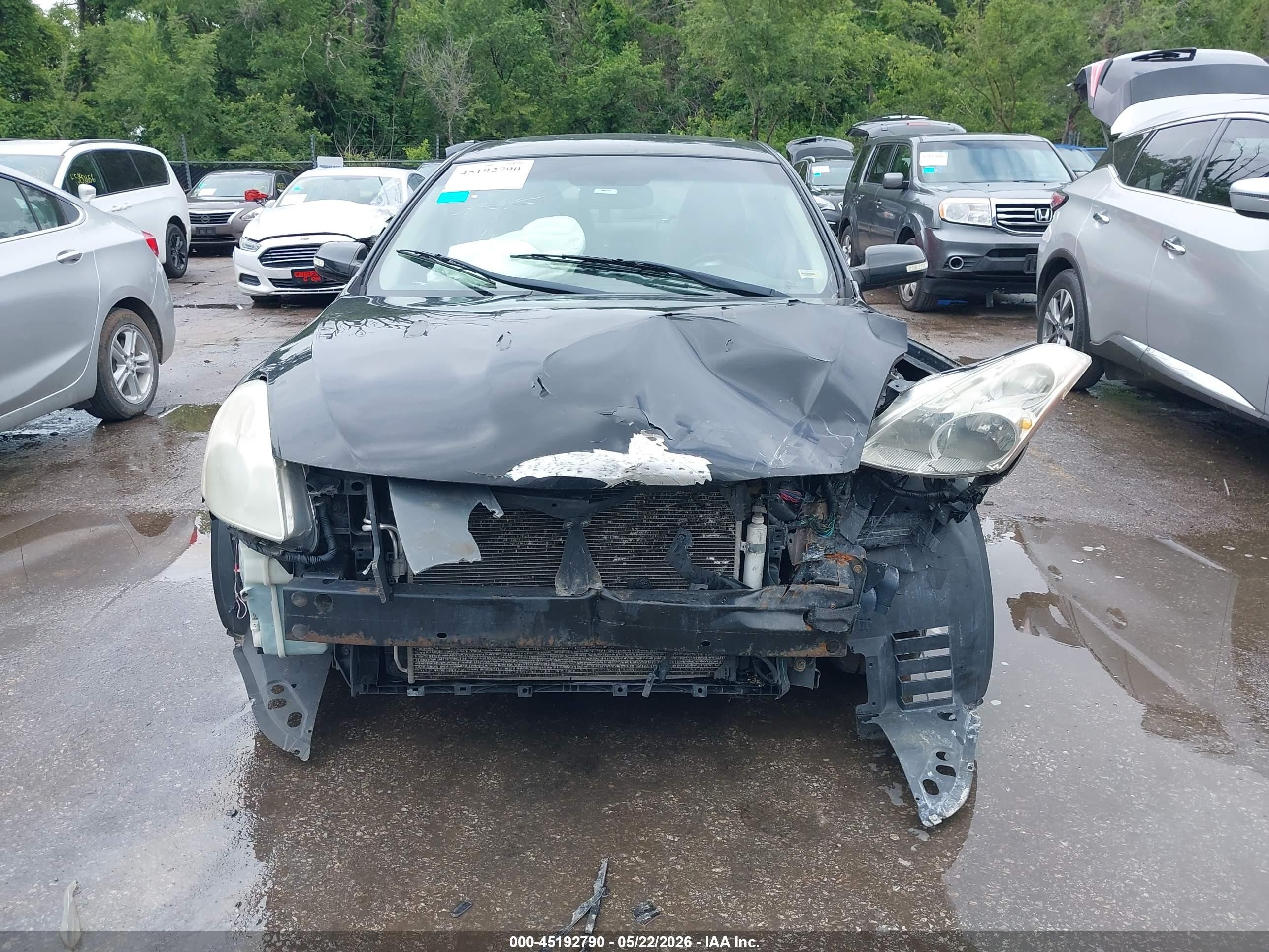 2012 Nissan Altima 2.5 S Черный vin: 1N4AL2AP1CN401864