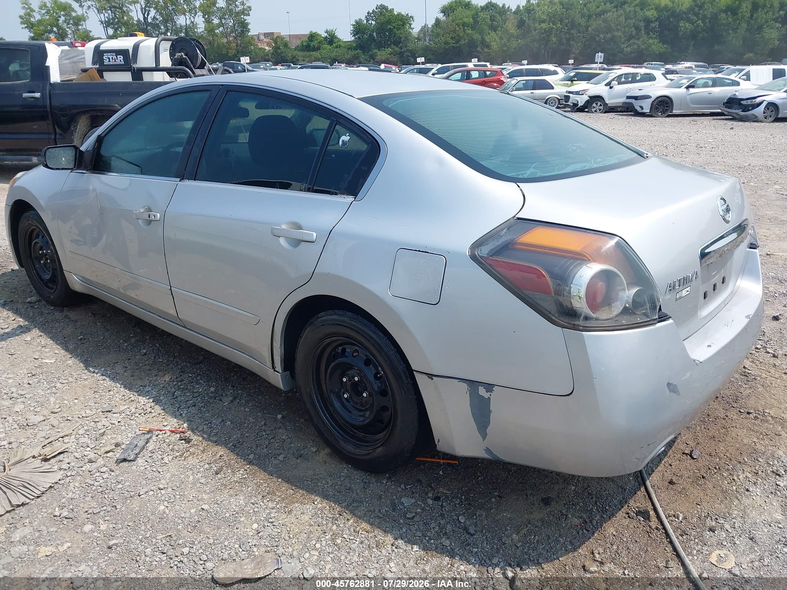 2012 Nissan Altima 2.5 S Silver vin: 1N4AL2AP1CN466732