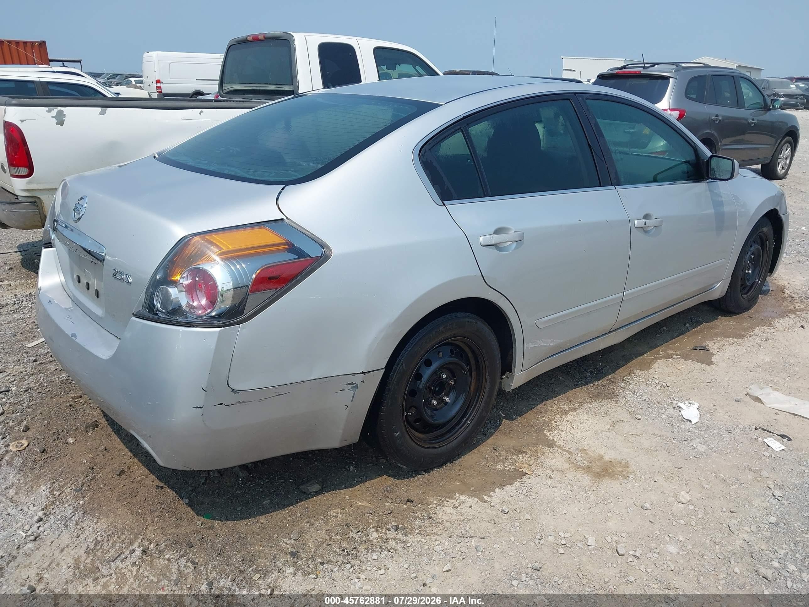 2012 Nissan Altima 2.5 S Silver vin: 1N4AL2AP1CN466732