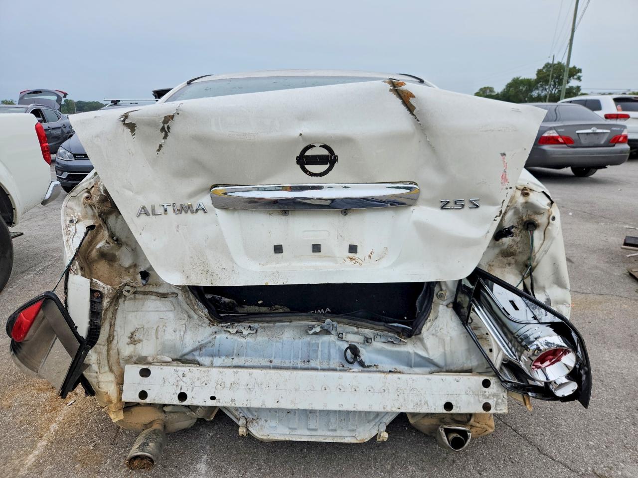 2012 Nissan Altima 2.5 White vin: 1N4AL2AP1CN469467
