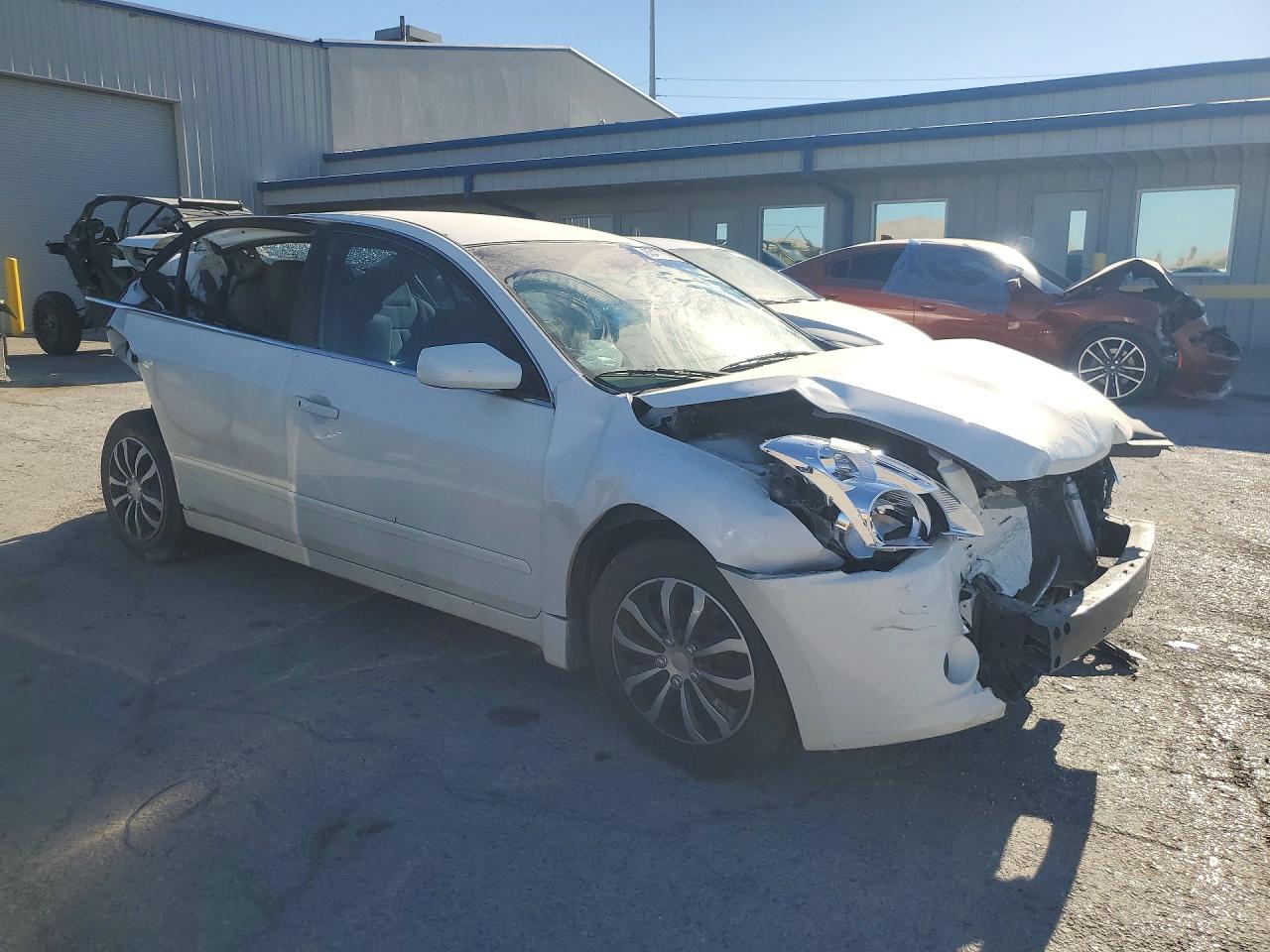 2012 Nissan Altima 2.5 White vin: 1N4AL2AP1CN474703