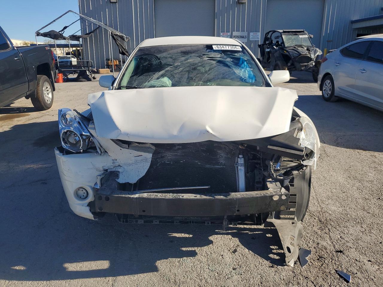2012 Nissan Altima 2.5 White vin: 1N4AL2AP1CN474703