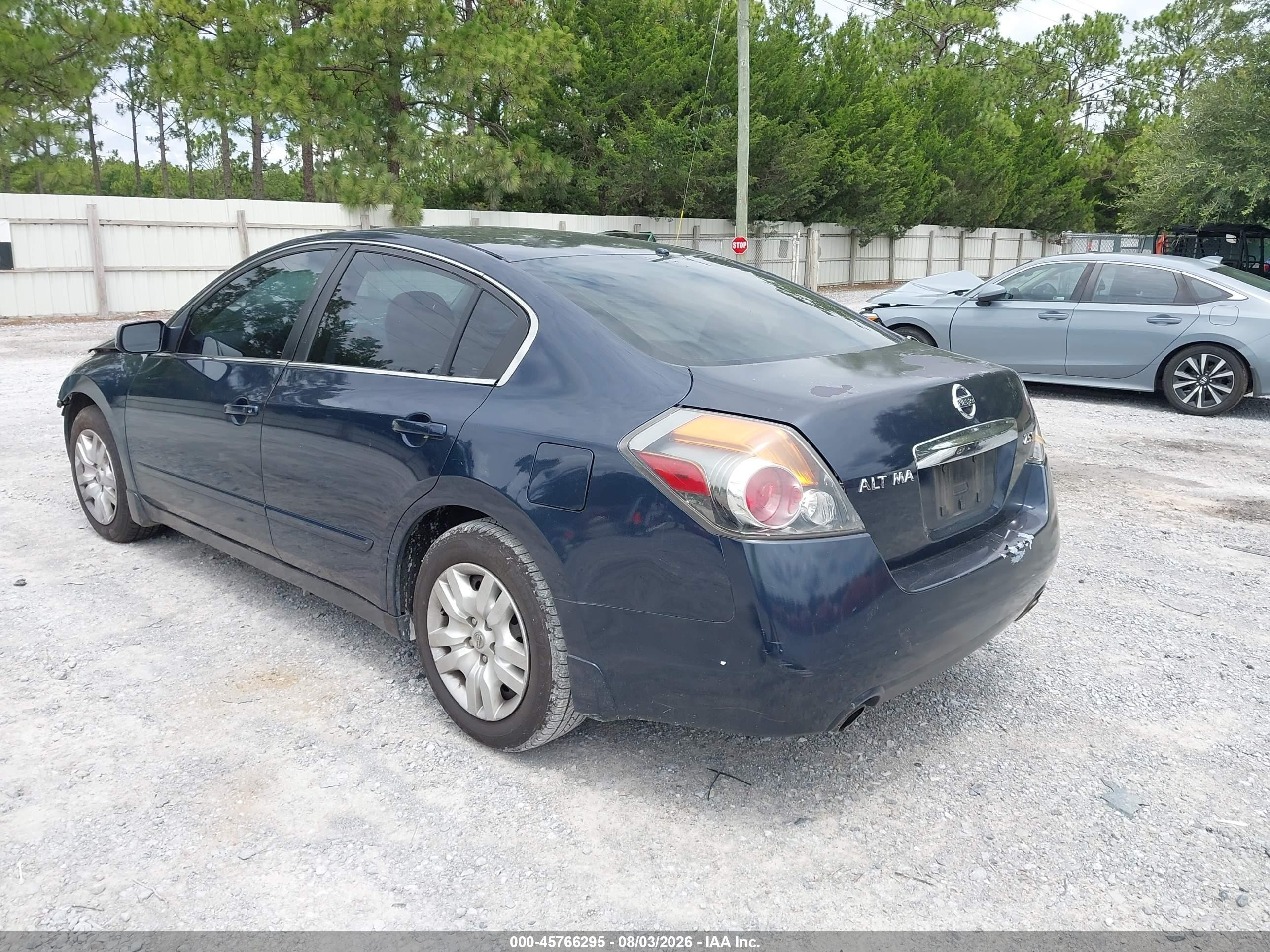 2012 Nissan Altima 2.5 S Blue vin: 1N4AL2AP1CN479156