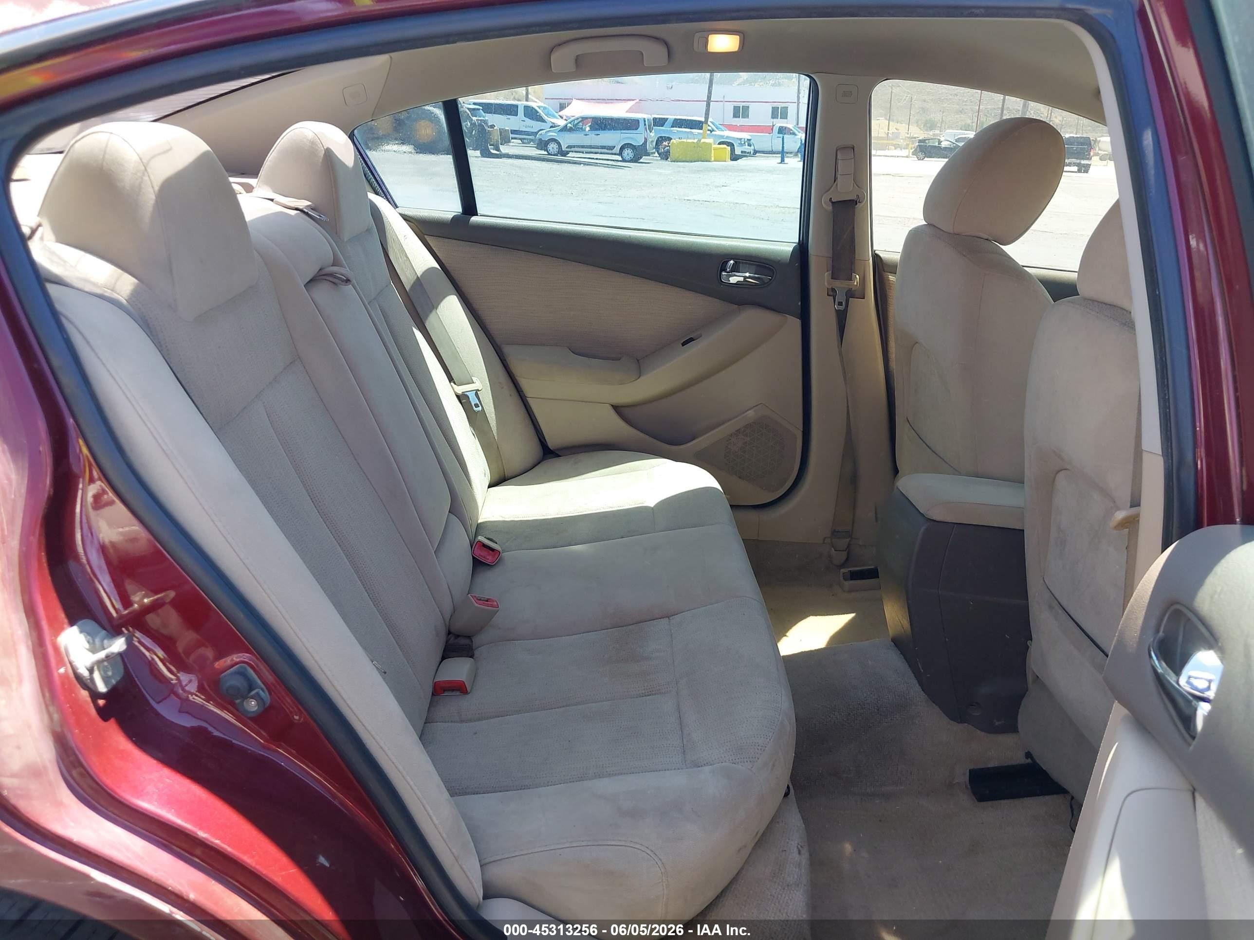 2012 Nissan Altima 2.5 S Burgundy vin: 1N4AL2AP1CN481148