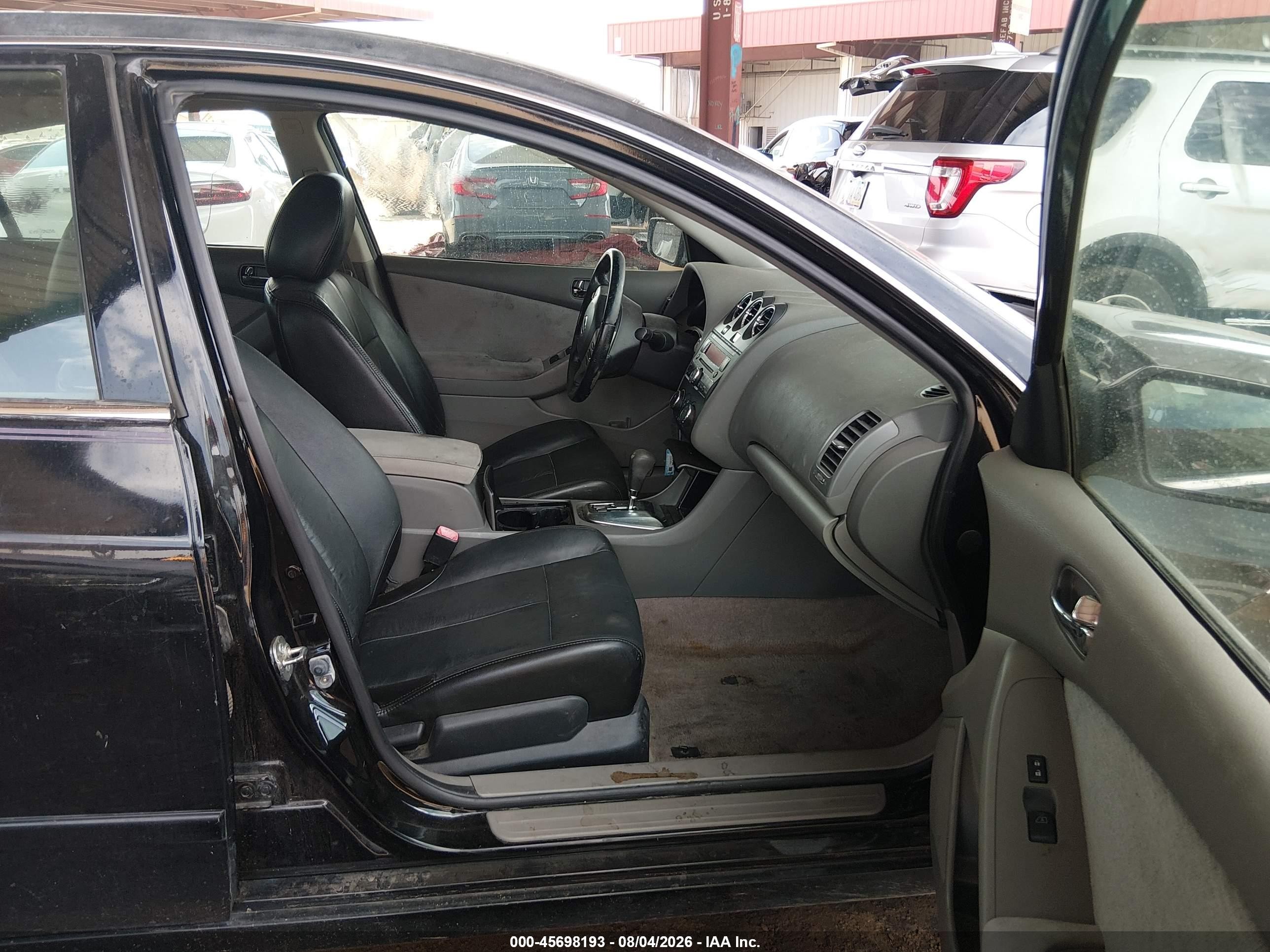 2012 Nissan Altima 2.5 S Black vin: 1N4AL2AP1CN484826