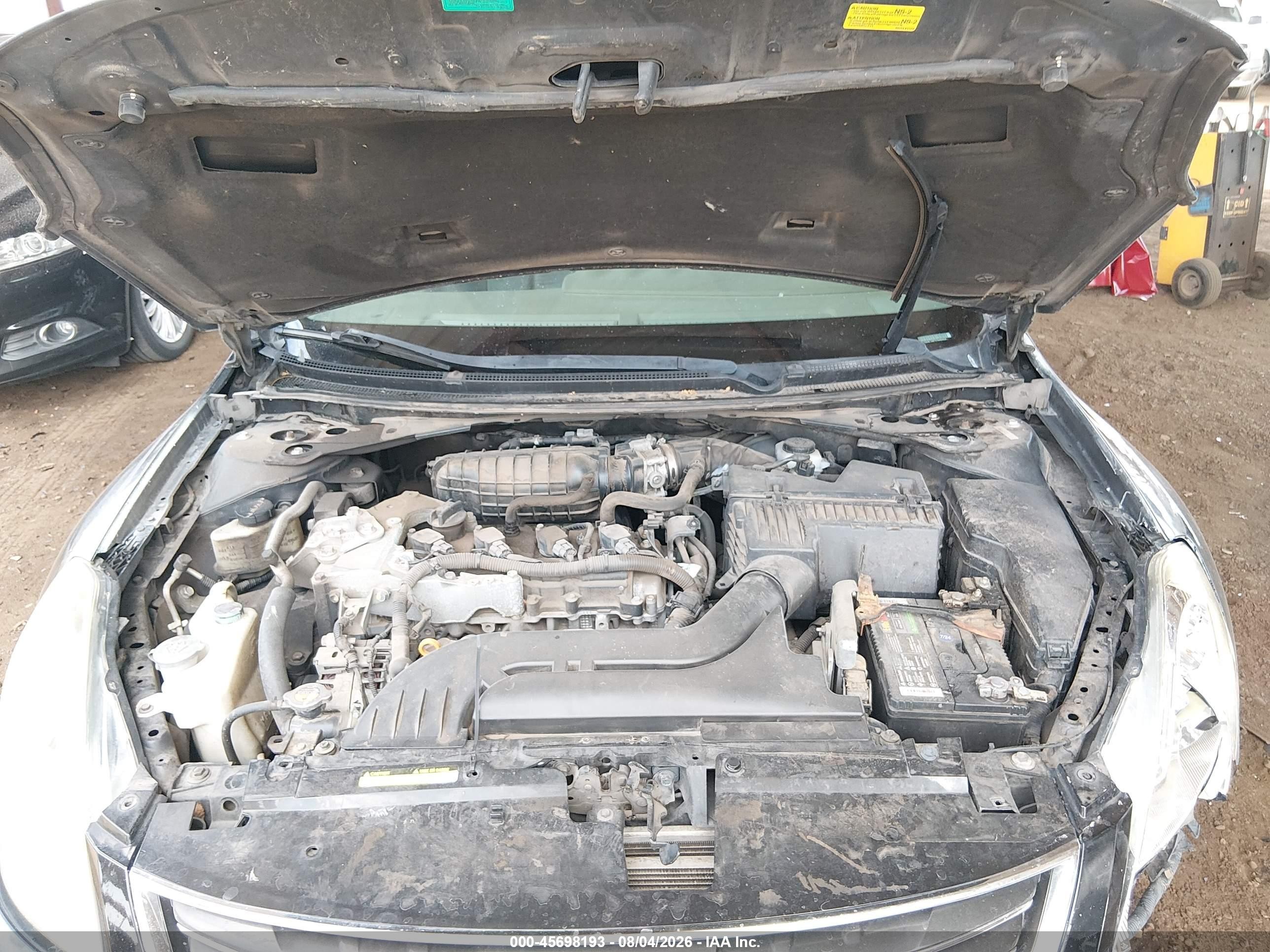 2012 Nissan Altima 2.5 S Black vin: 1N4AL2AP1CN484826
