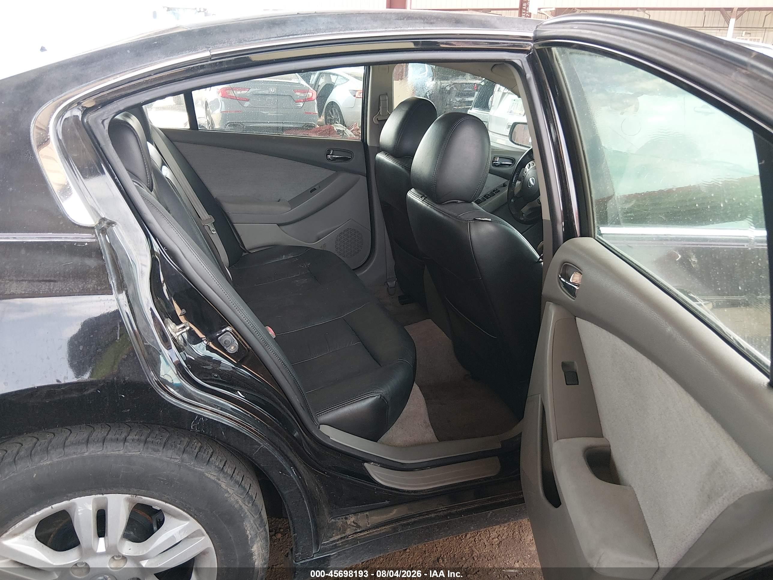 2012 Nissan Altima 2.5 S Black vin: 1N4AL2AP1CN484826