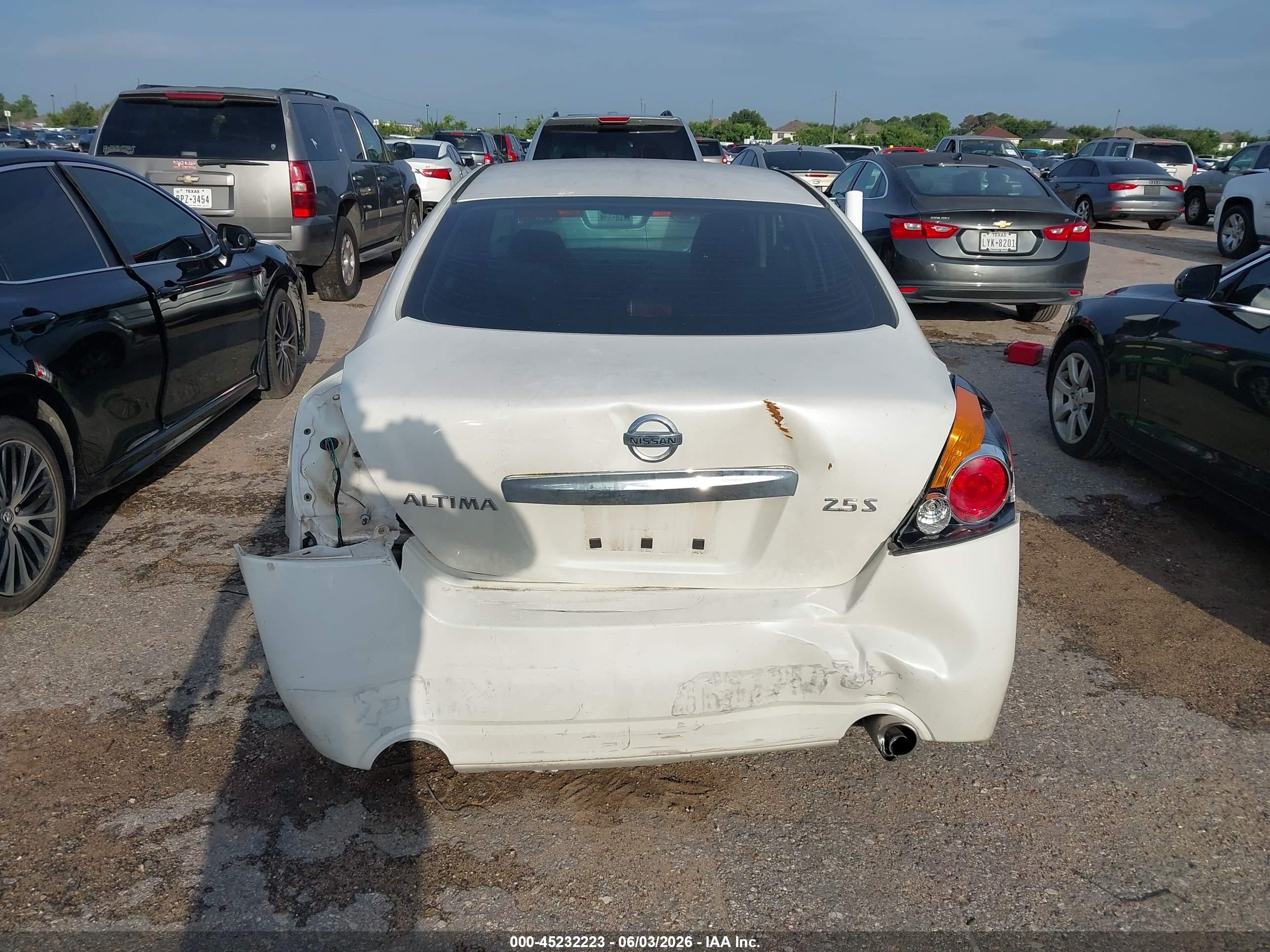 2012 Nissan Altima 2.5 S White vin: 1N4AL2AP1CN489282