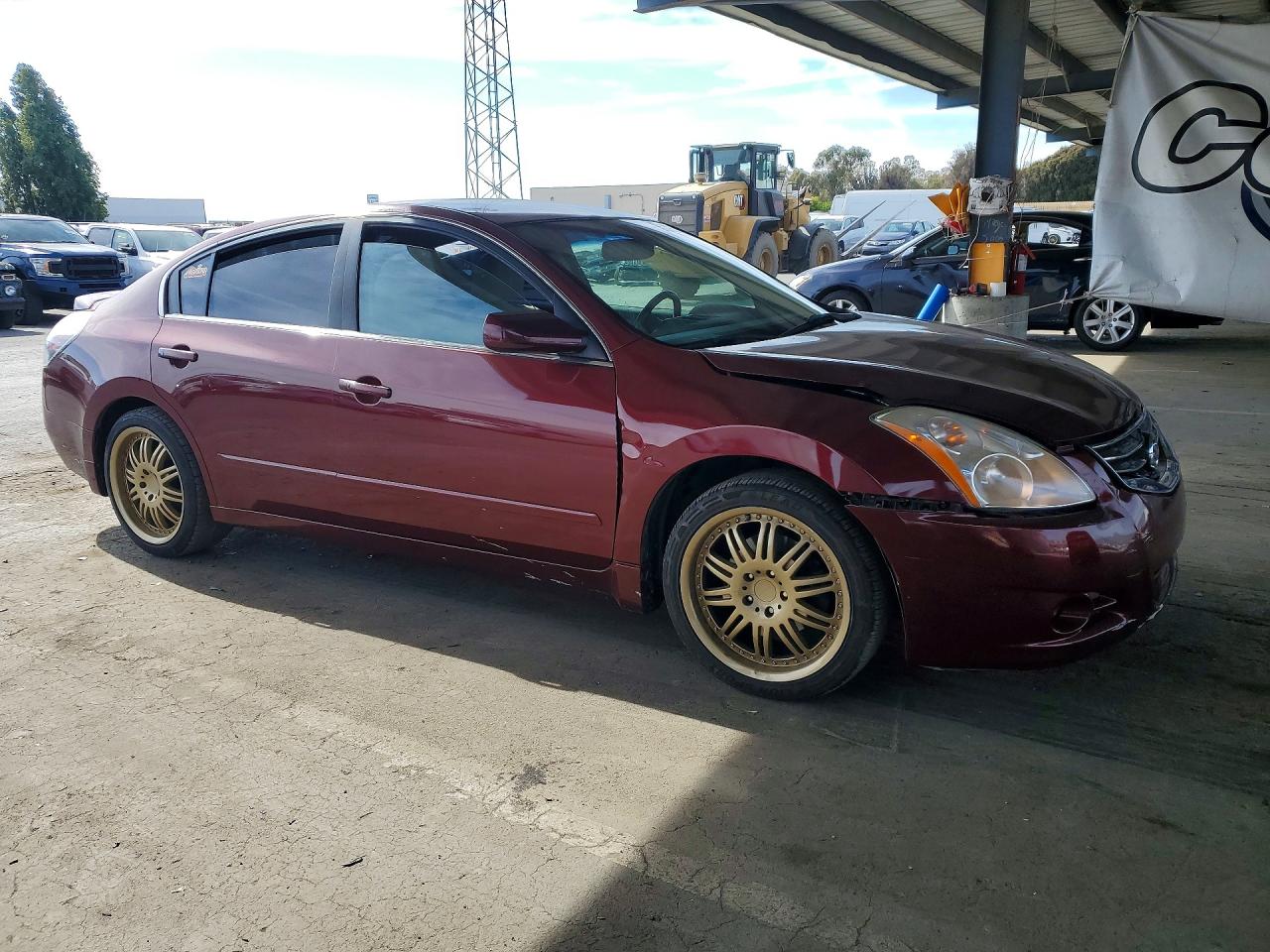 2012 Nissan Altima 2.5 Burgundy vin: 1N4AL2AP1CN490934
