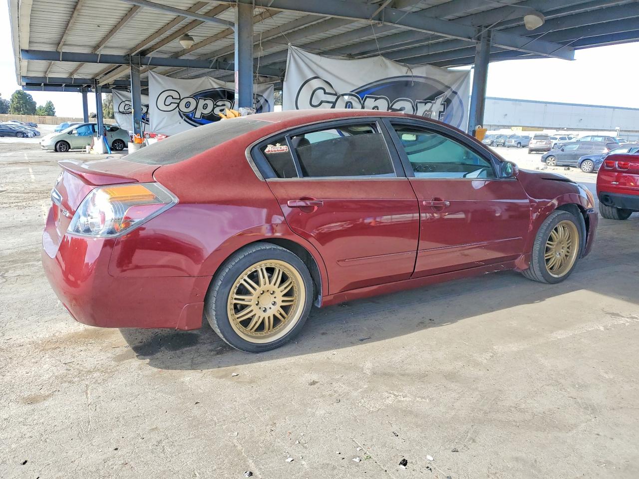 2012 Nissan Altima 2.5 Burgundy vin: 1N4AL2AP1CN490934