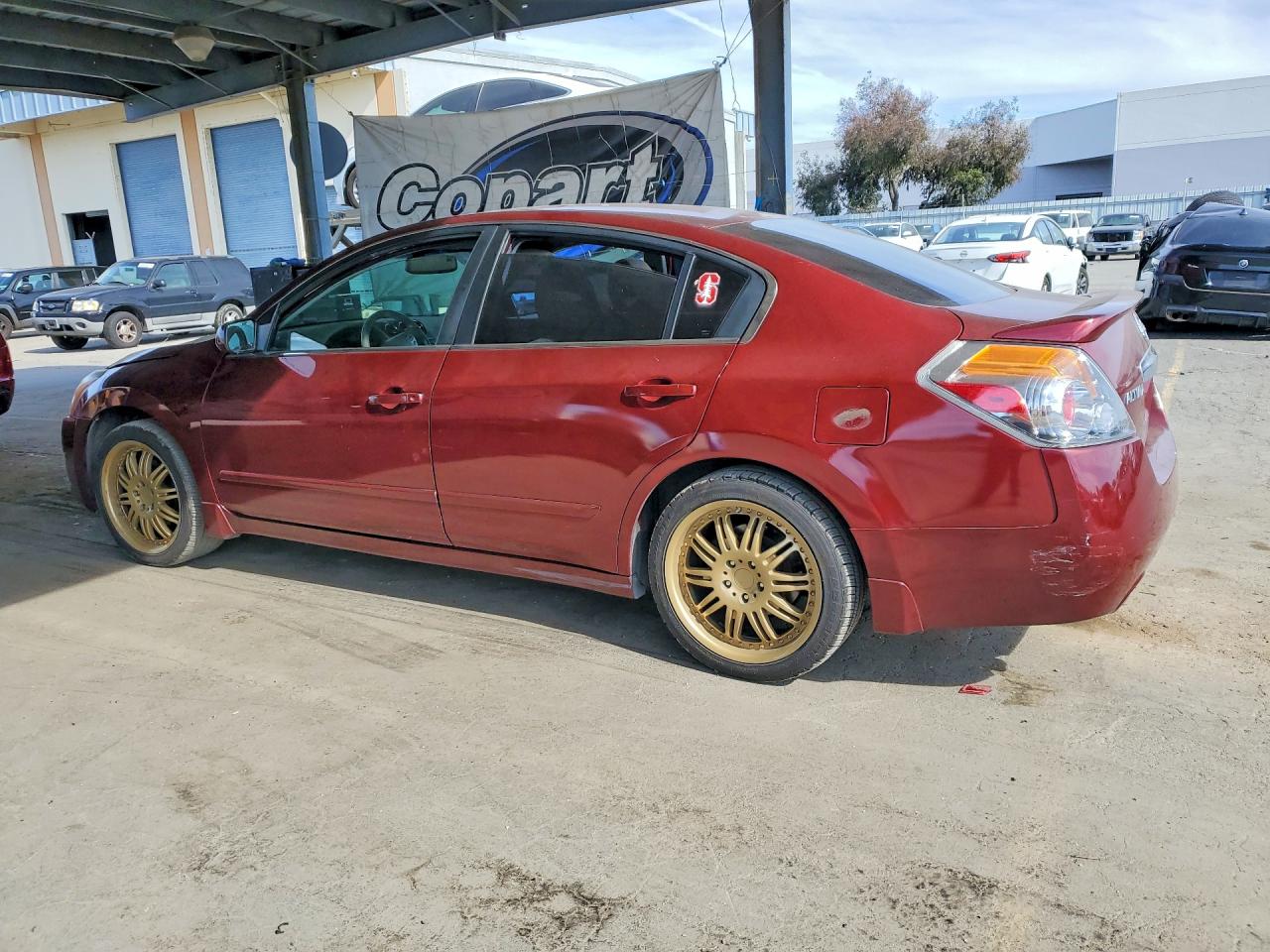 2012 Nissan Altima 2.5 Burgundy vin: 1N4AL2AP1CN490934